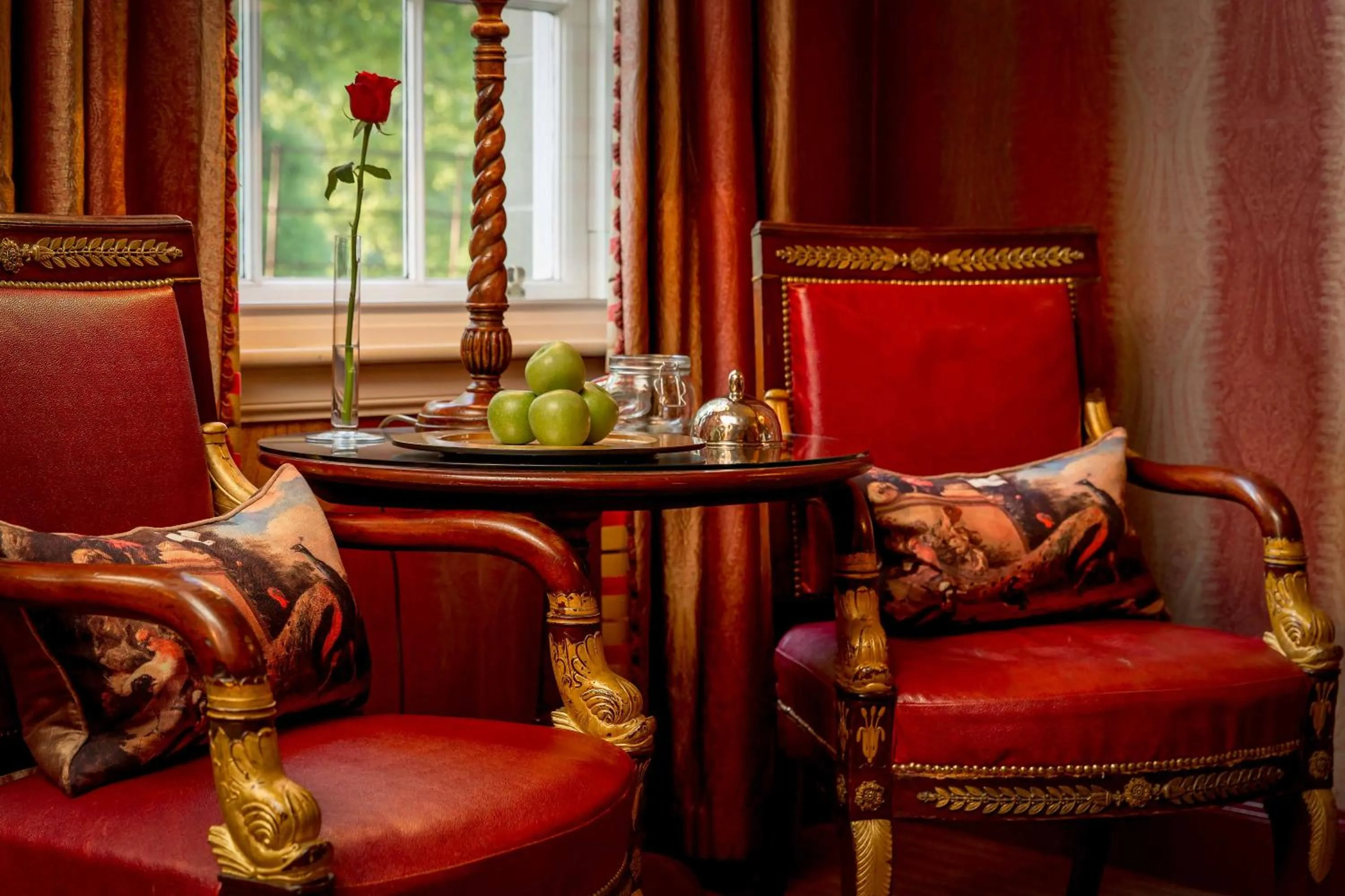 Seating area in Prestonfield House