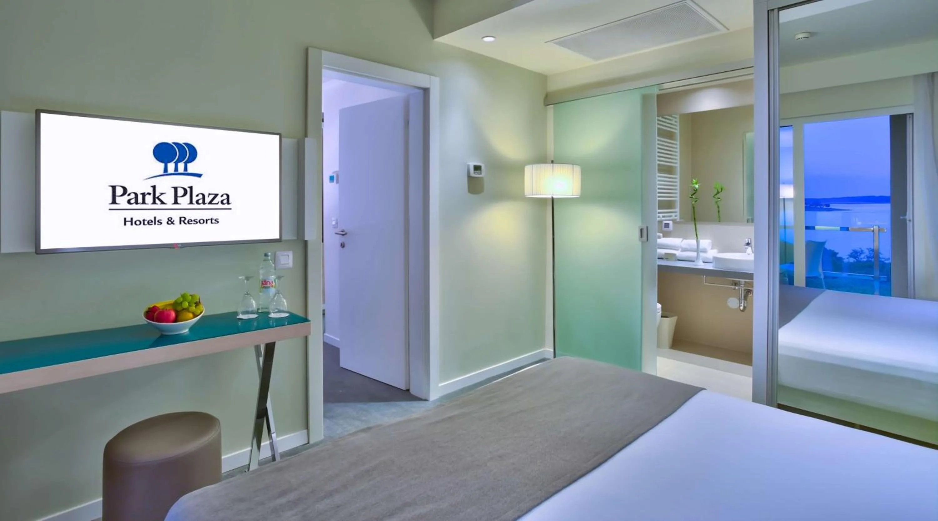 Bedroom, Bed in Park Plaza Belvedere Medulin