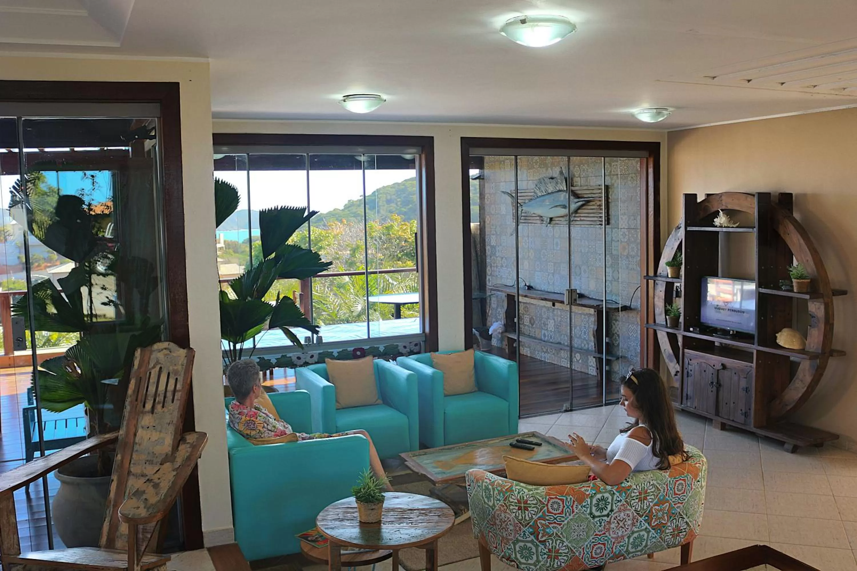 Guests in Pousada La Dolce Vita