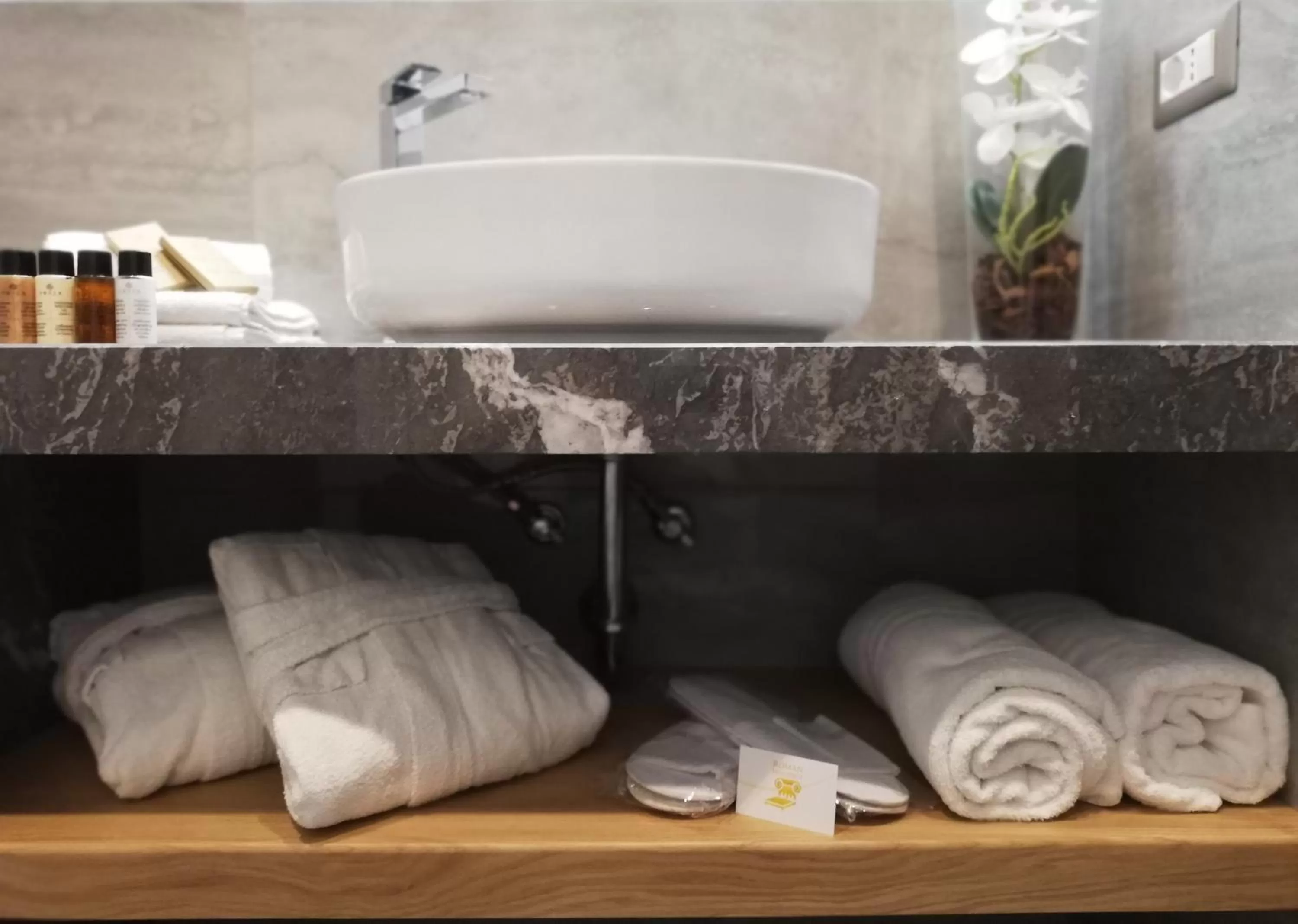 Bathroom in Roman Holidays Boutique Hotel