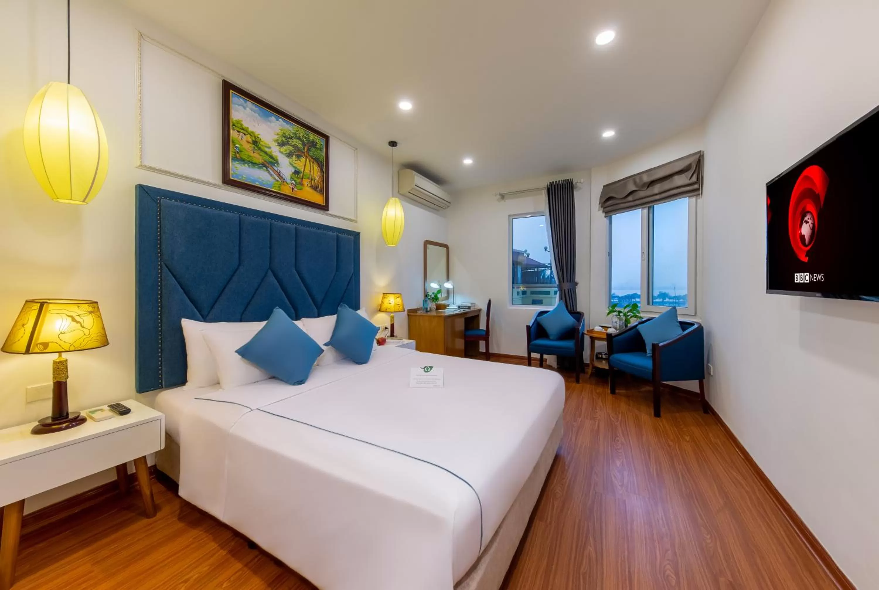 Bed in Babylon Grand Hotel & Spa