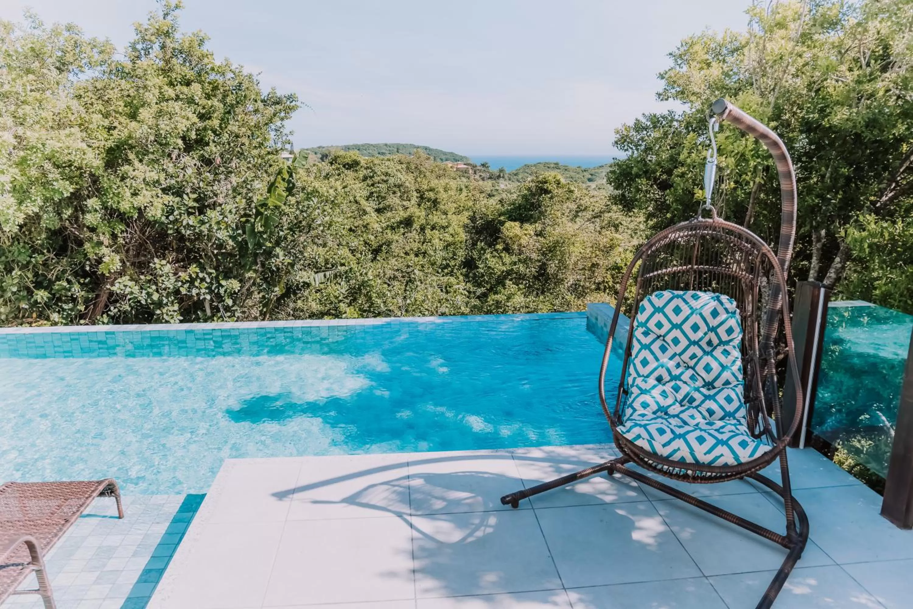 Pool view in Pousada Peninsula de Buzios