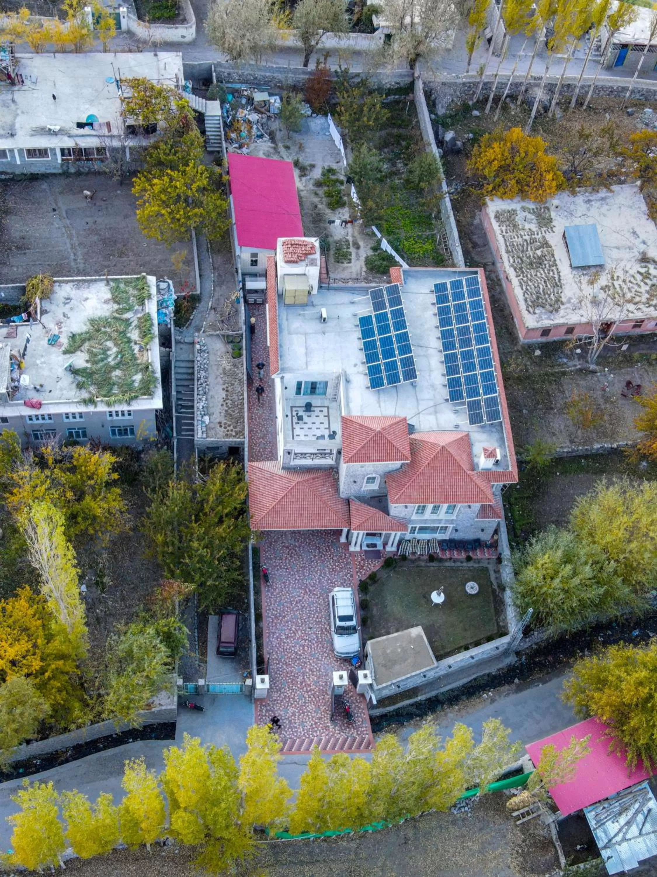 Bird's-eye View in Arish Luxury Suites