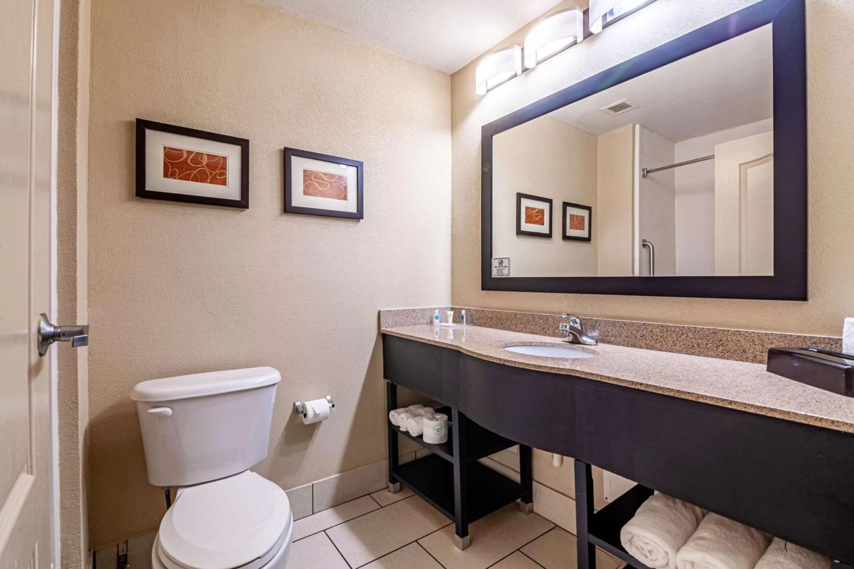 Bathroom in Comfort Suites Morrow- Atlanta South