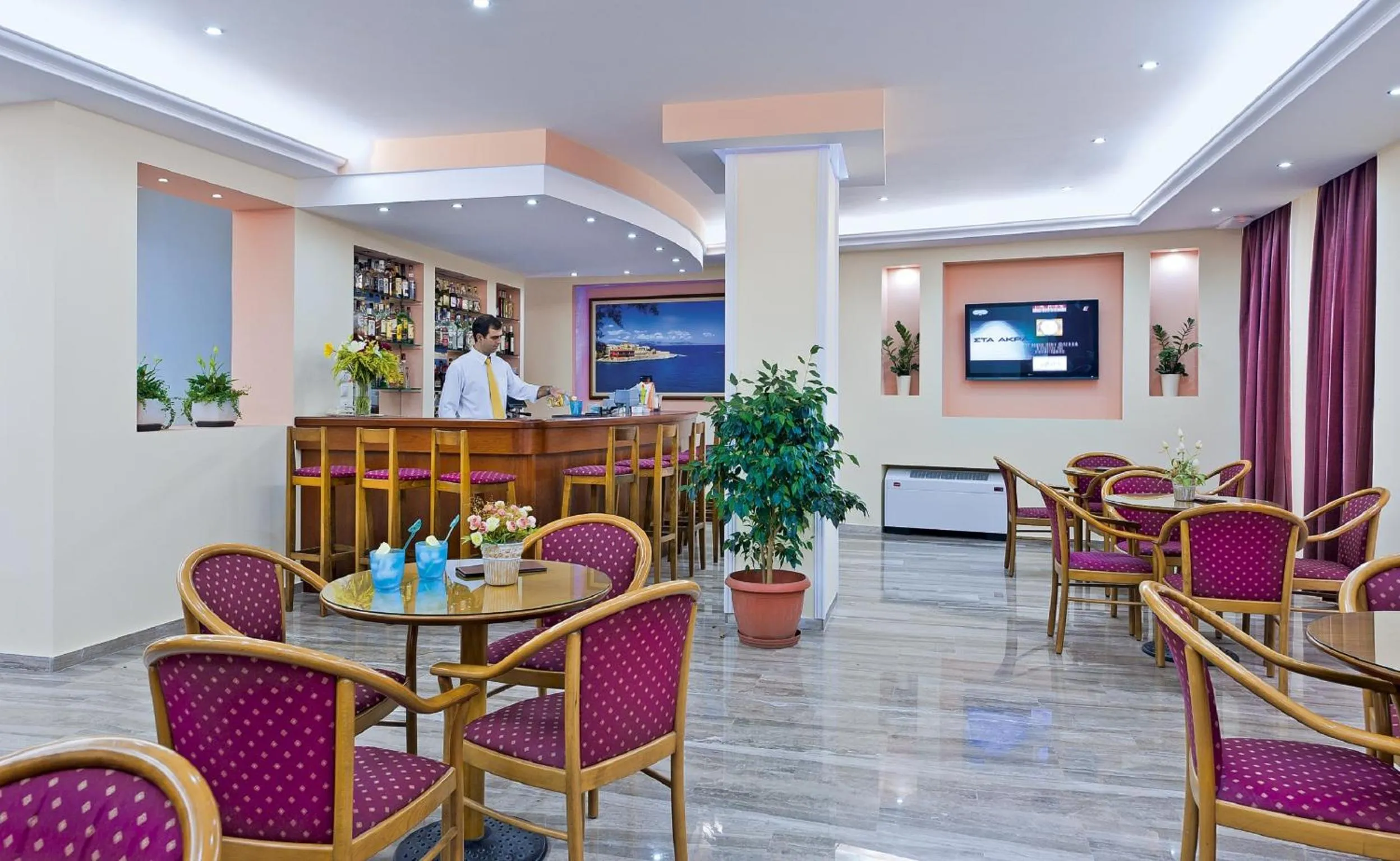 Lounge or bar in Nefeli Hotel