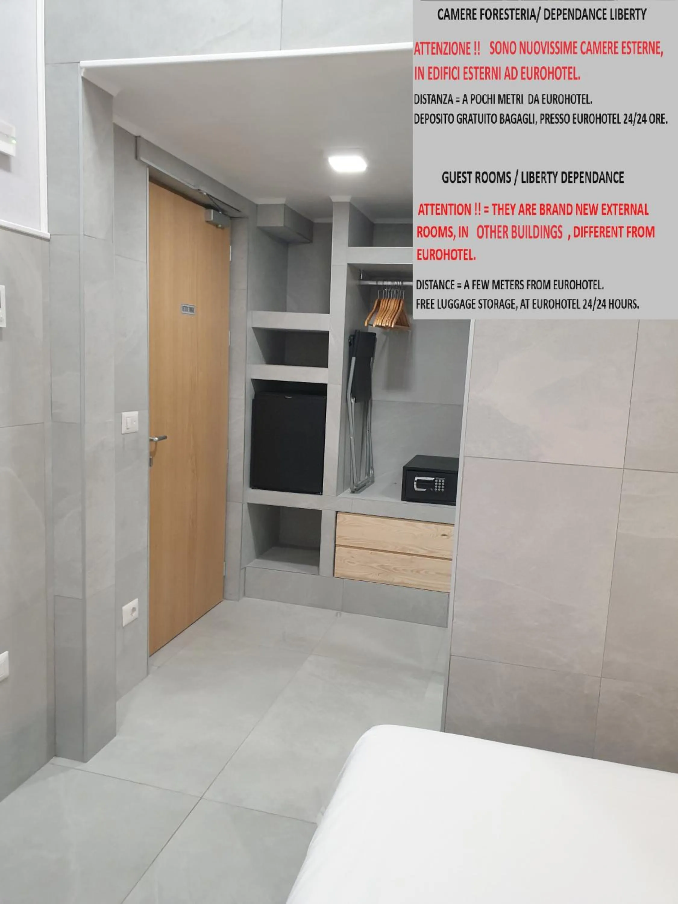 minibar, Bed in Eurohotel