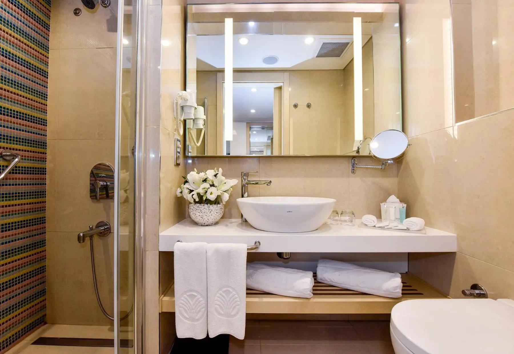 Bathroom in Tango Arjaan by Rotana Istanbul Asia