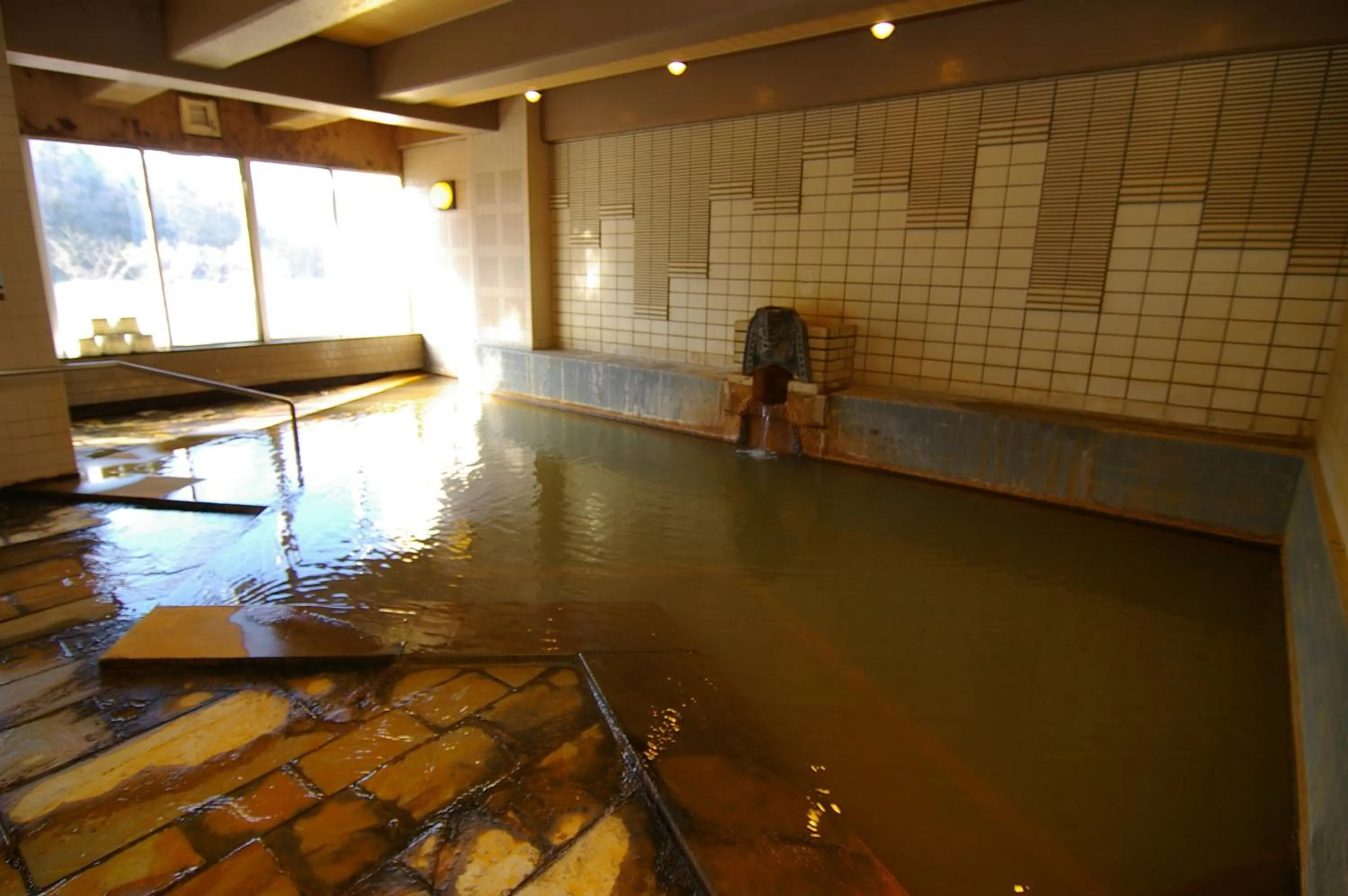 Hot Spring Bath in Kishigon Ryokan