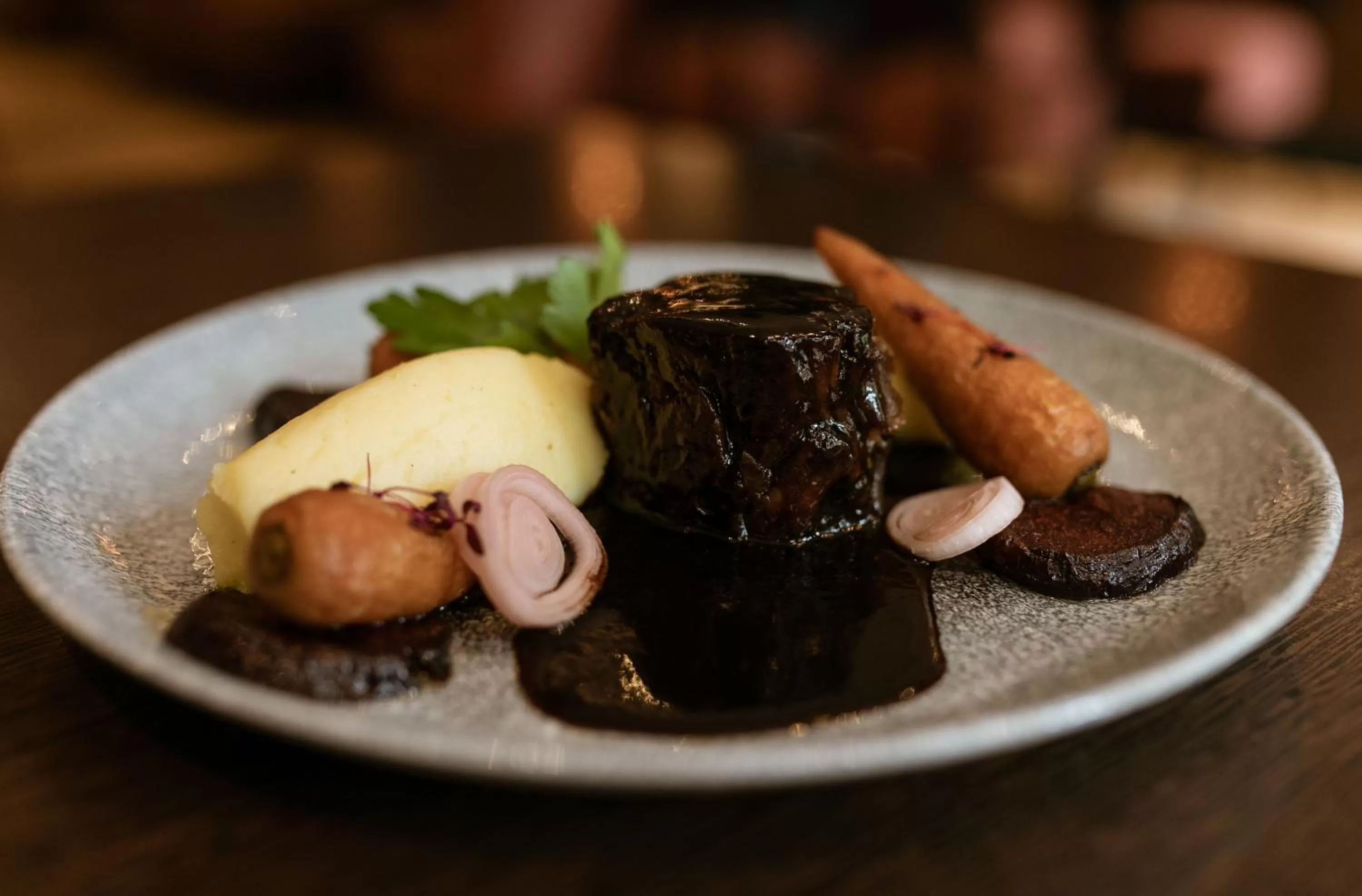 Food close-up in The Malone Hotel