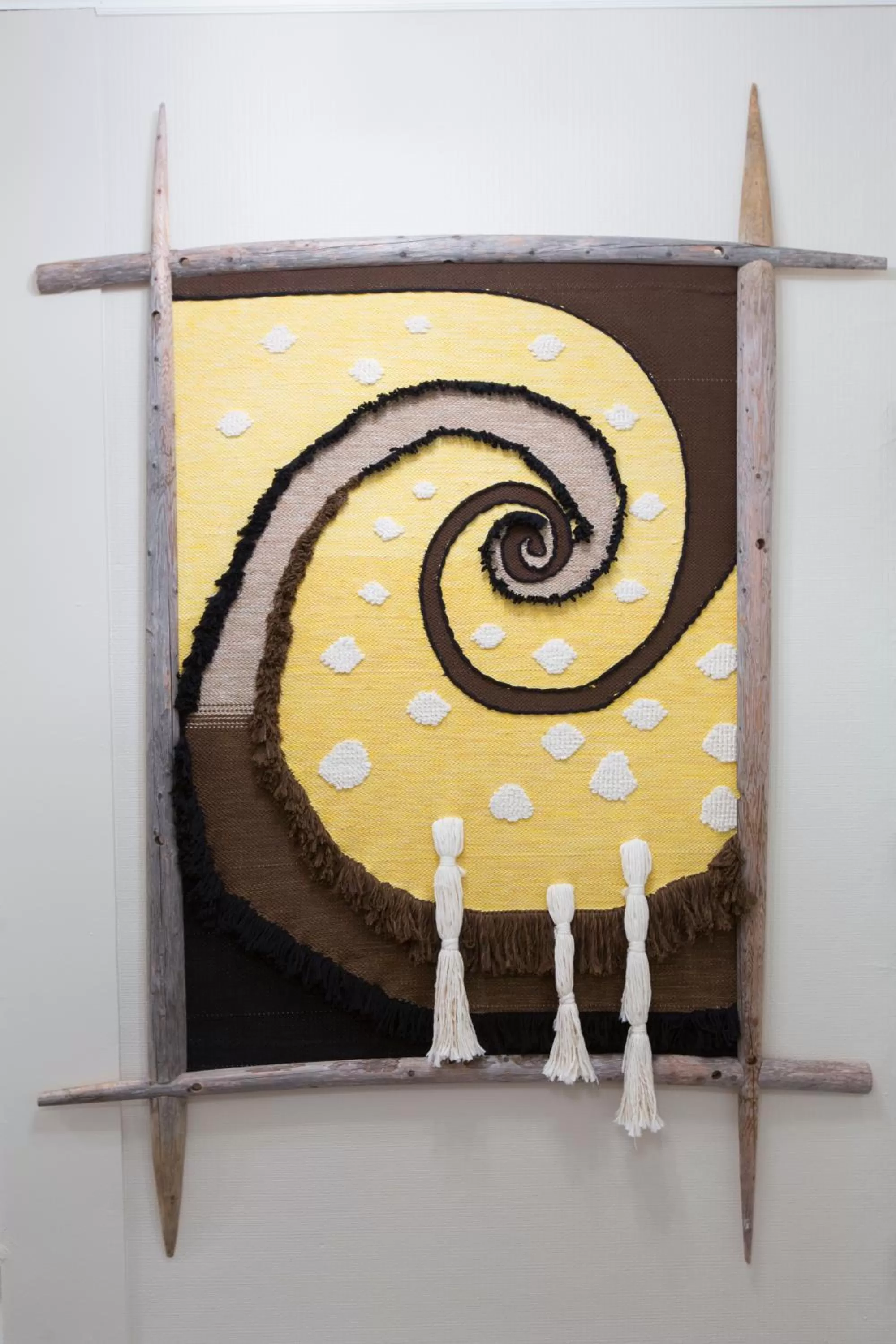 Decorative detail in Matkustajakoti Kuutamo Guesthouse