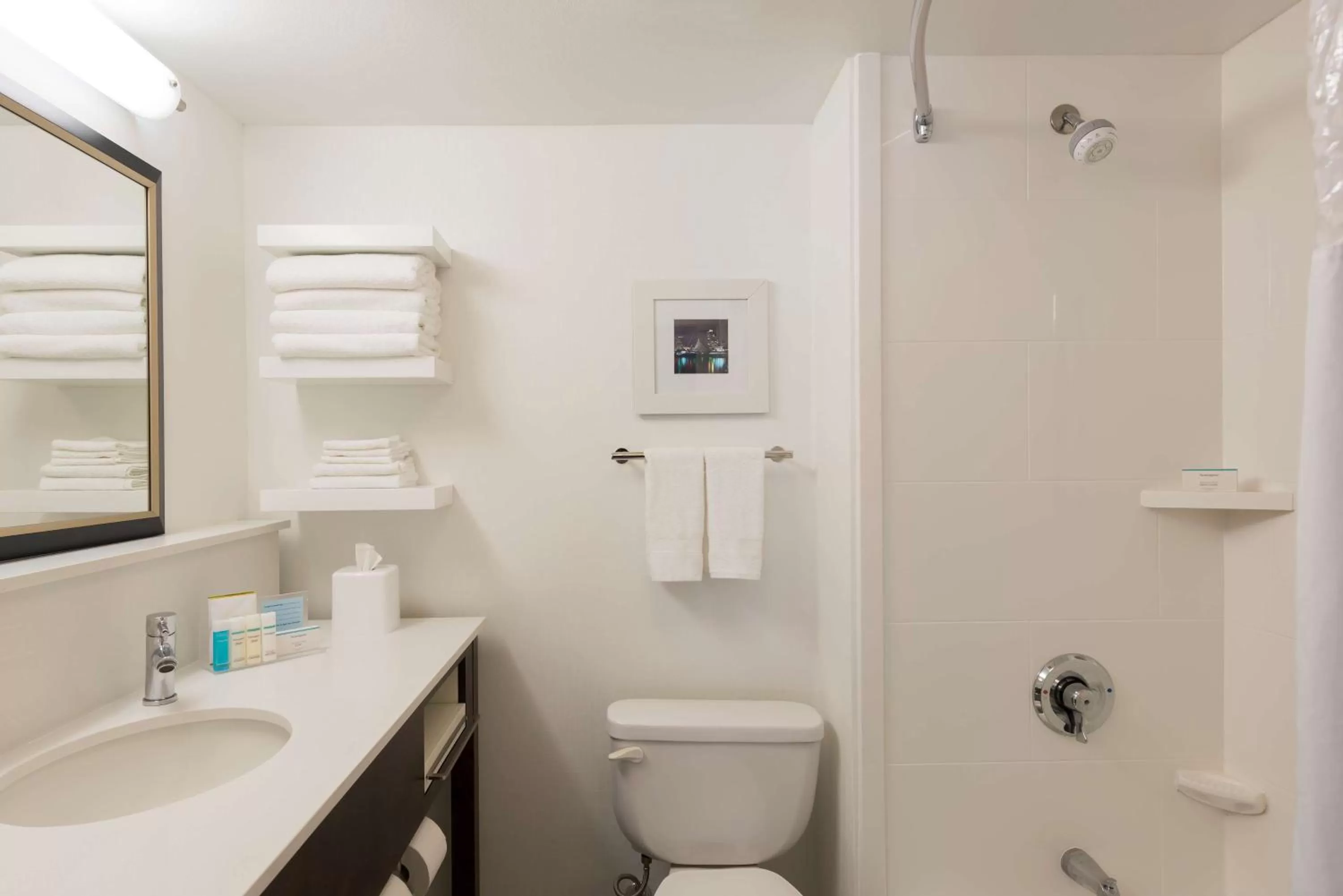 Bathroom in Hampton Inn Milwaukee Northwest