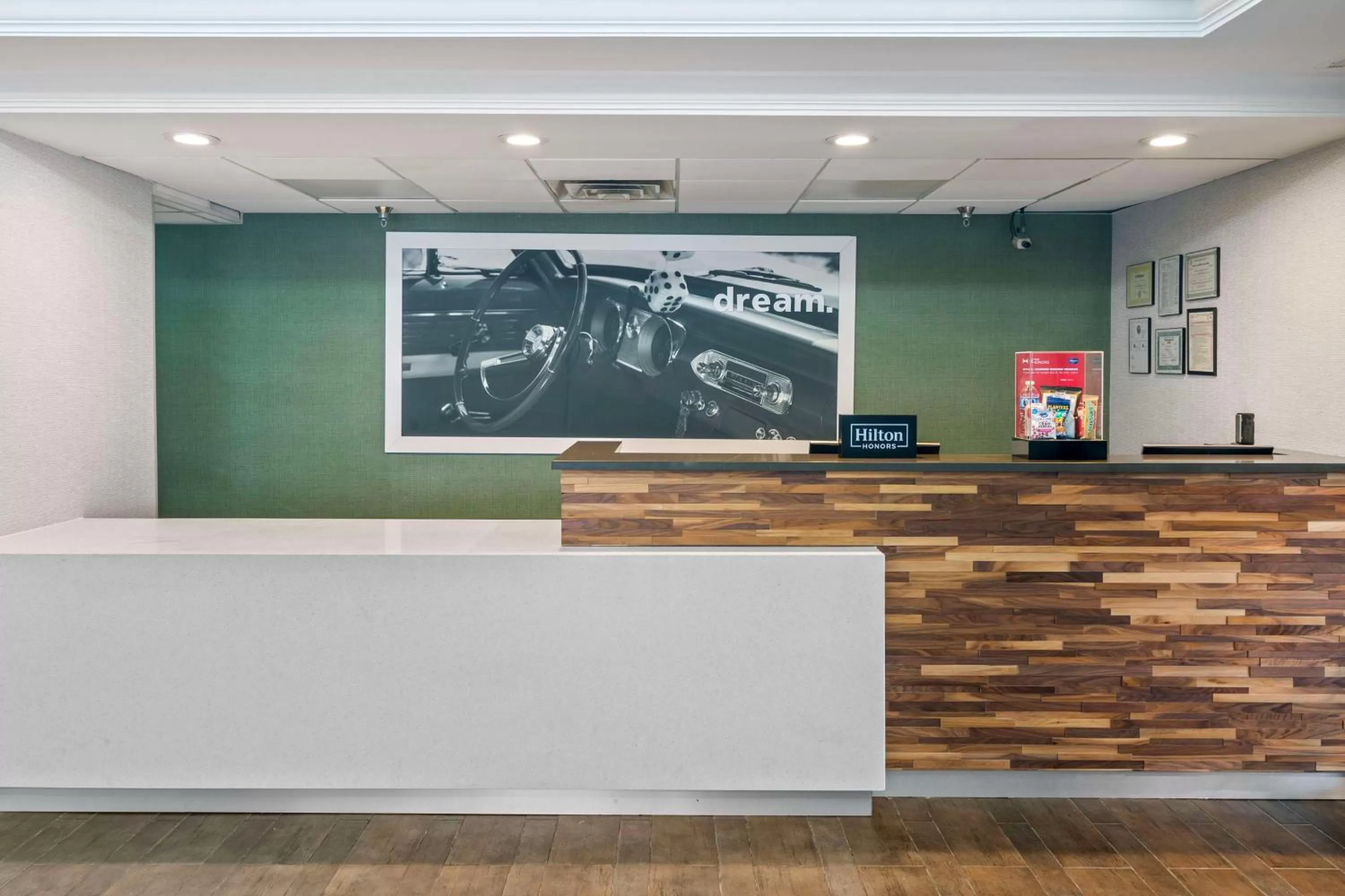 Lobby or reception in Hampton Inn Atlanta-Woodstock
