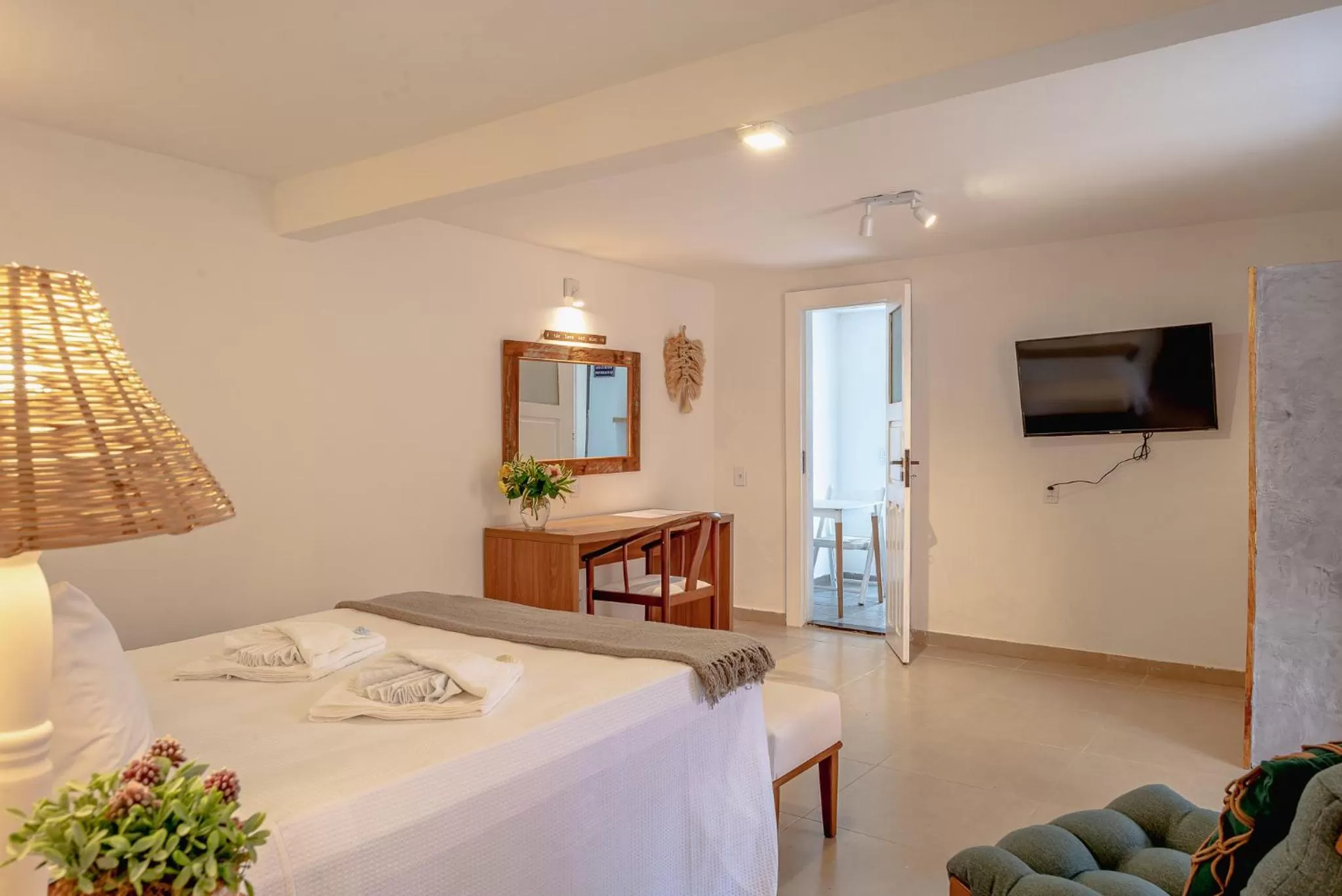 Photo of the whole room in Pousada Blanca Mar