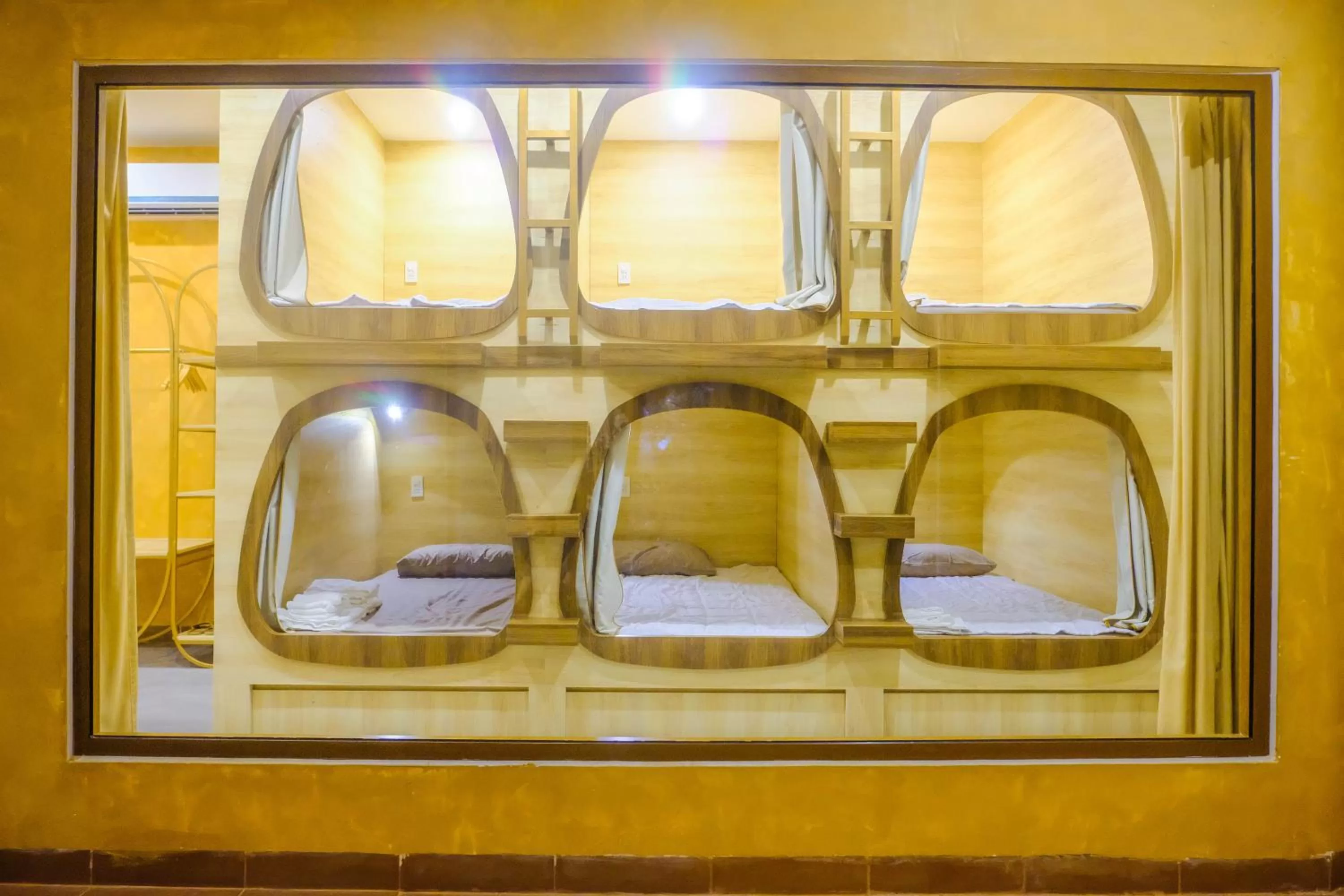 bunk bed in Eo Gió Có Homestay