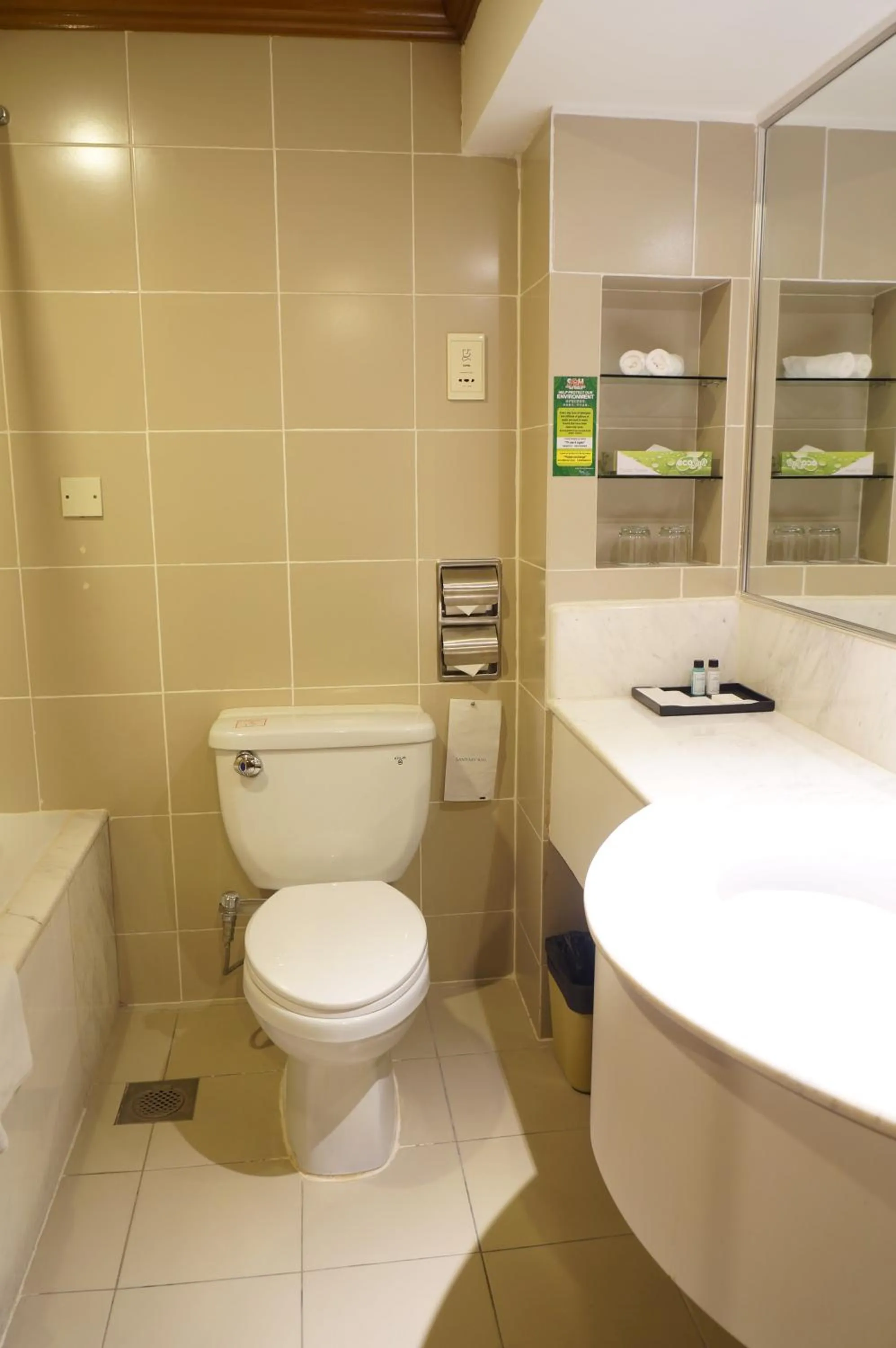 Bathroom in Sabah Oriental Hotel