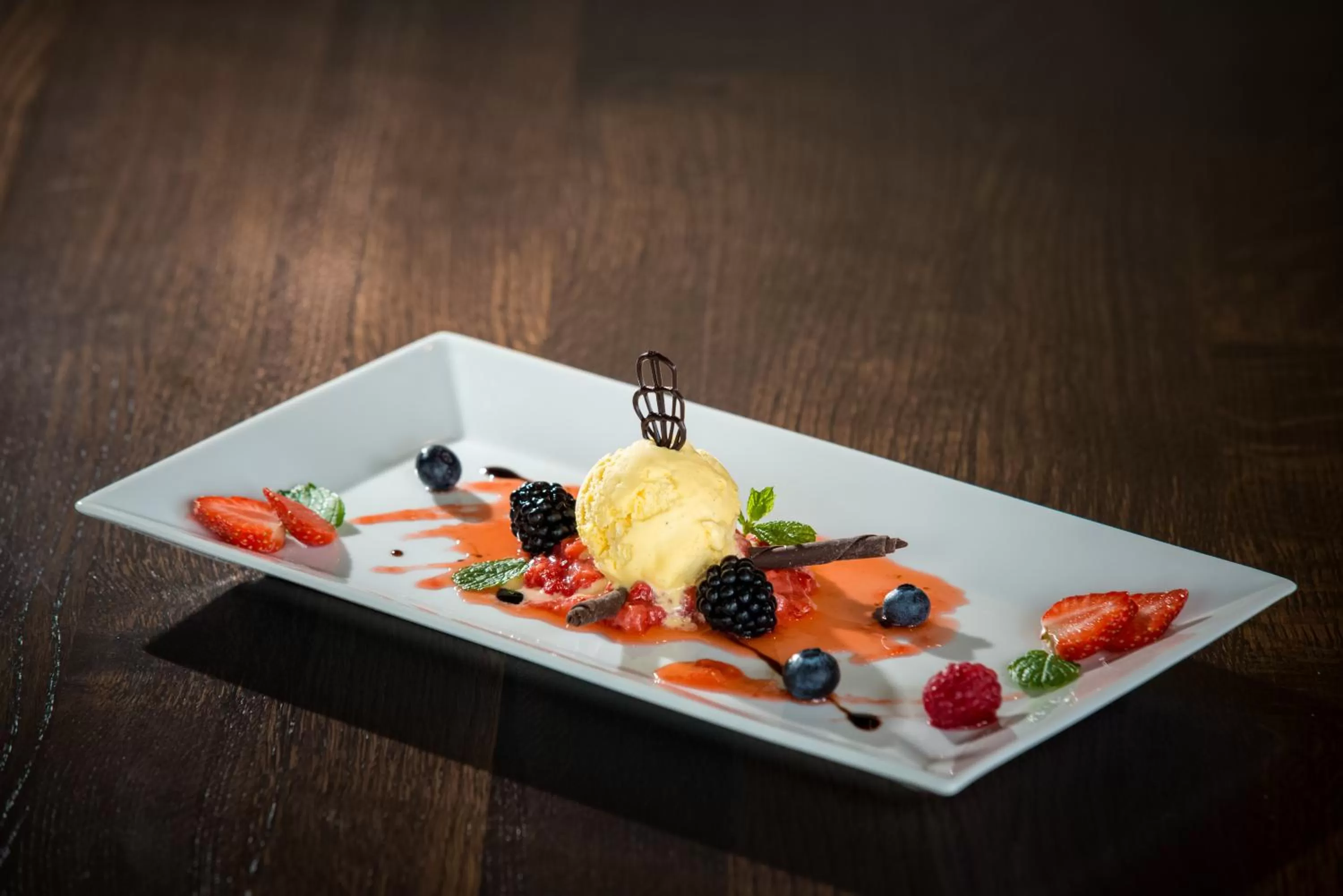 Food and drinks in Hotel Slavia