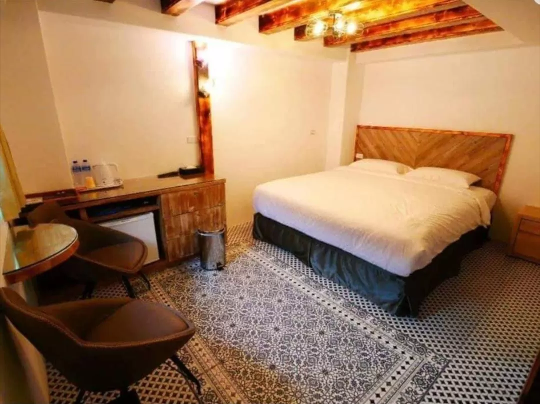 Bed in Mushroom Forest Guesthouse Camping Site