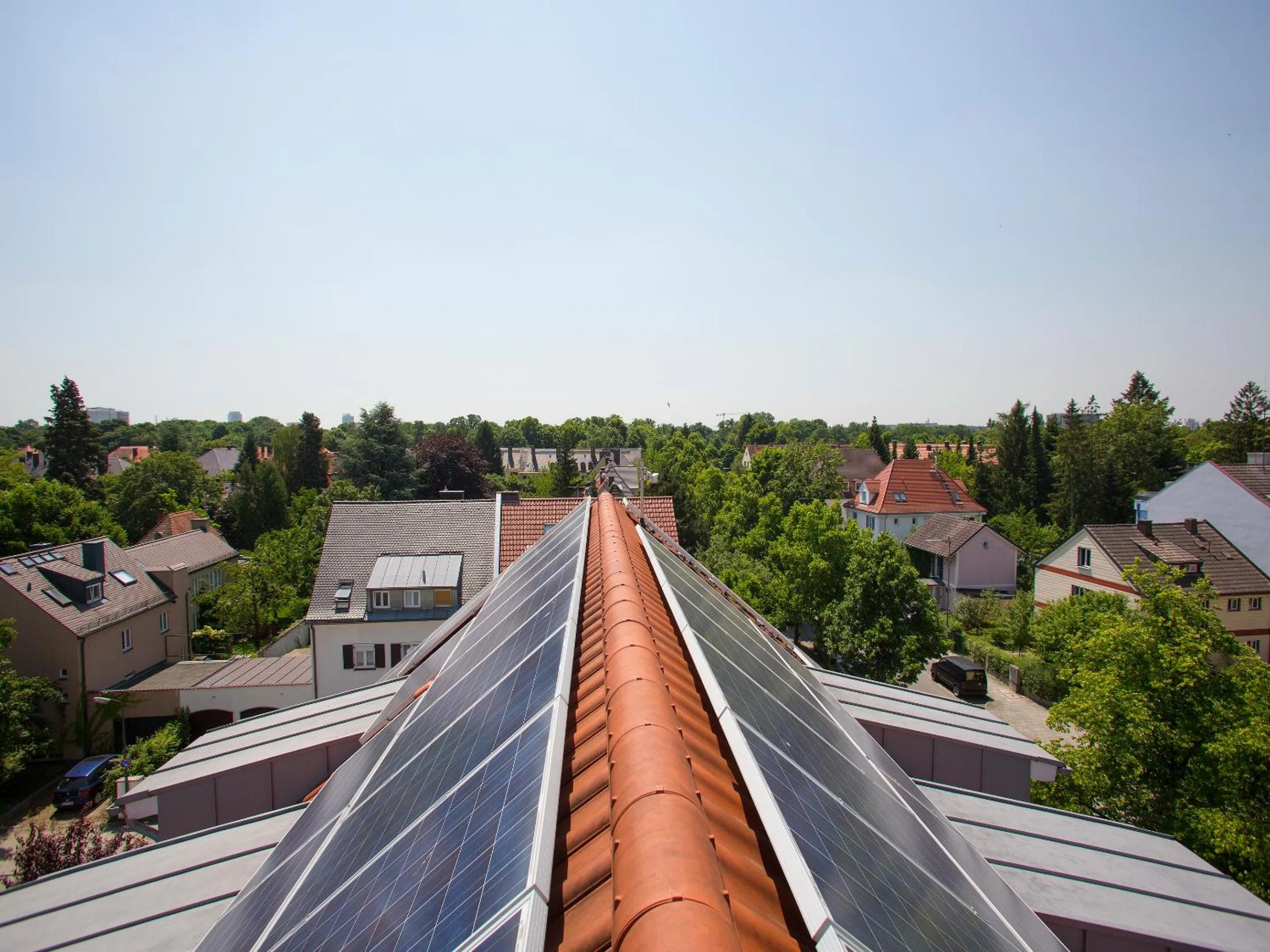 Bird's eye view in Hotel Kriemhild am Hirschgarten