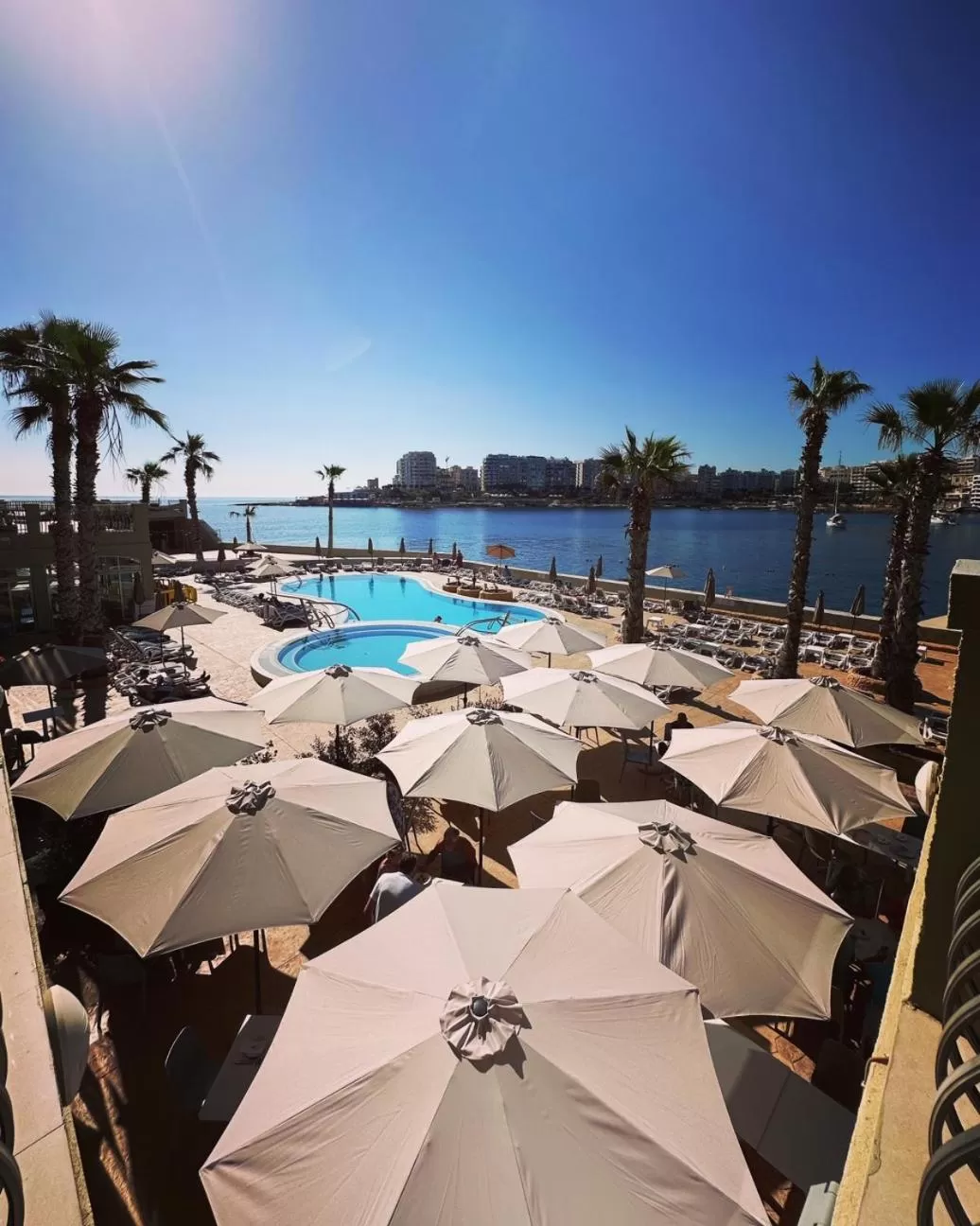 Sea view in Cavalieri Hotel Malta, a member of Radisson Individuals