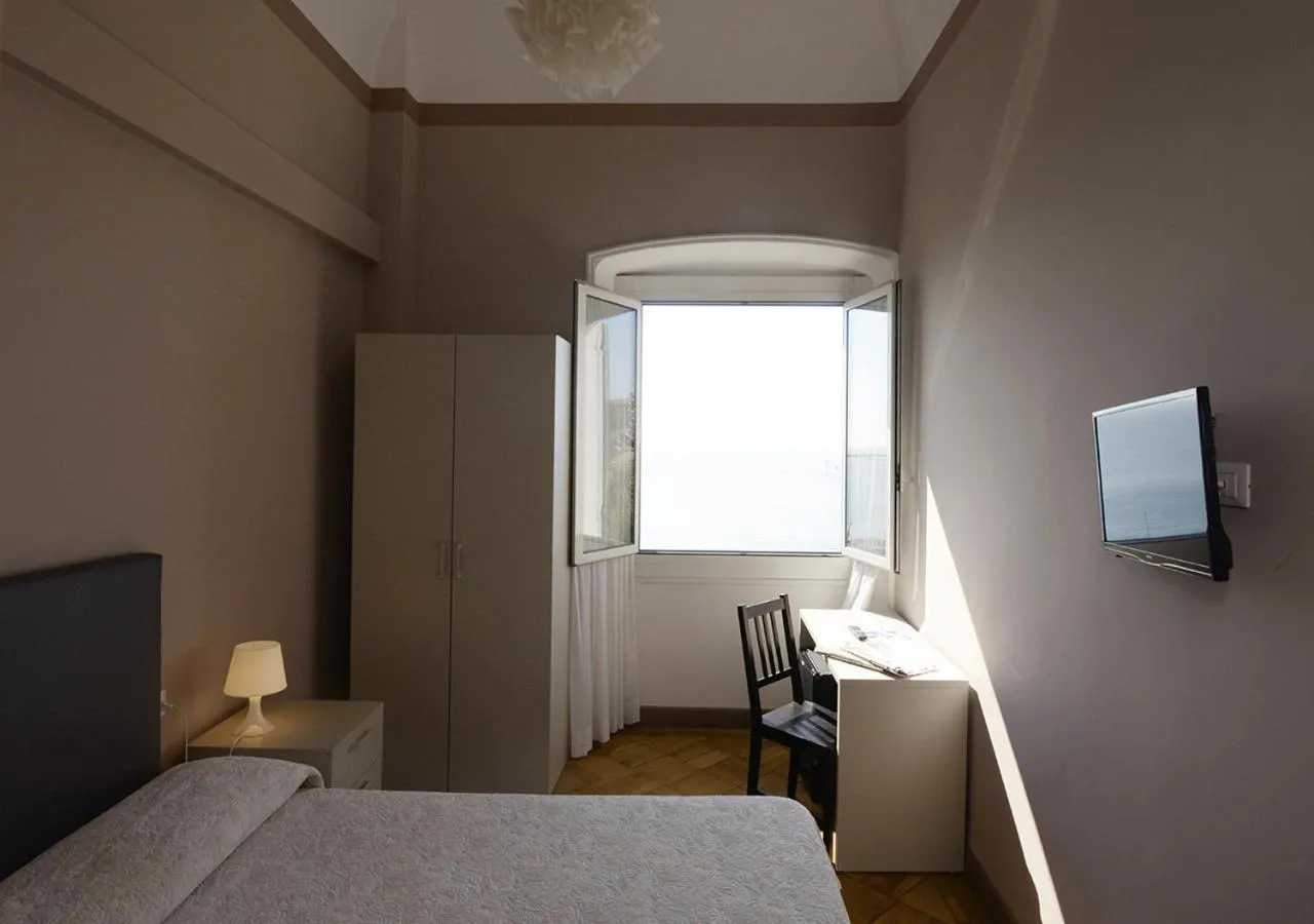 Bed in Hotel Mediterranee