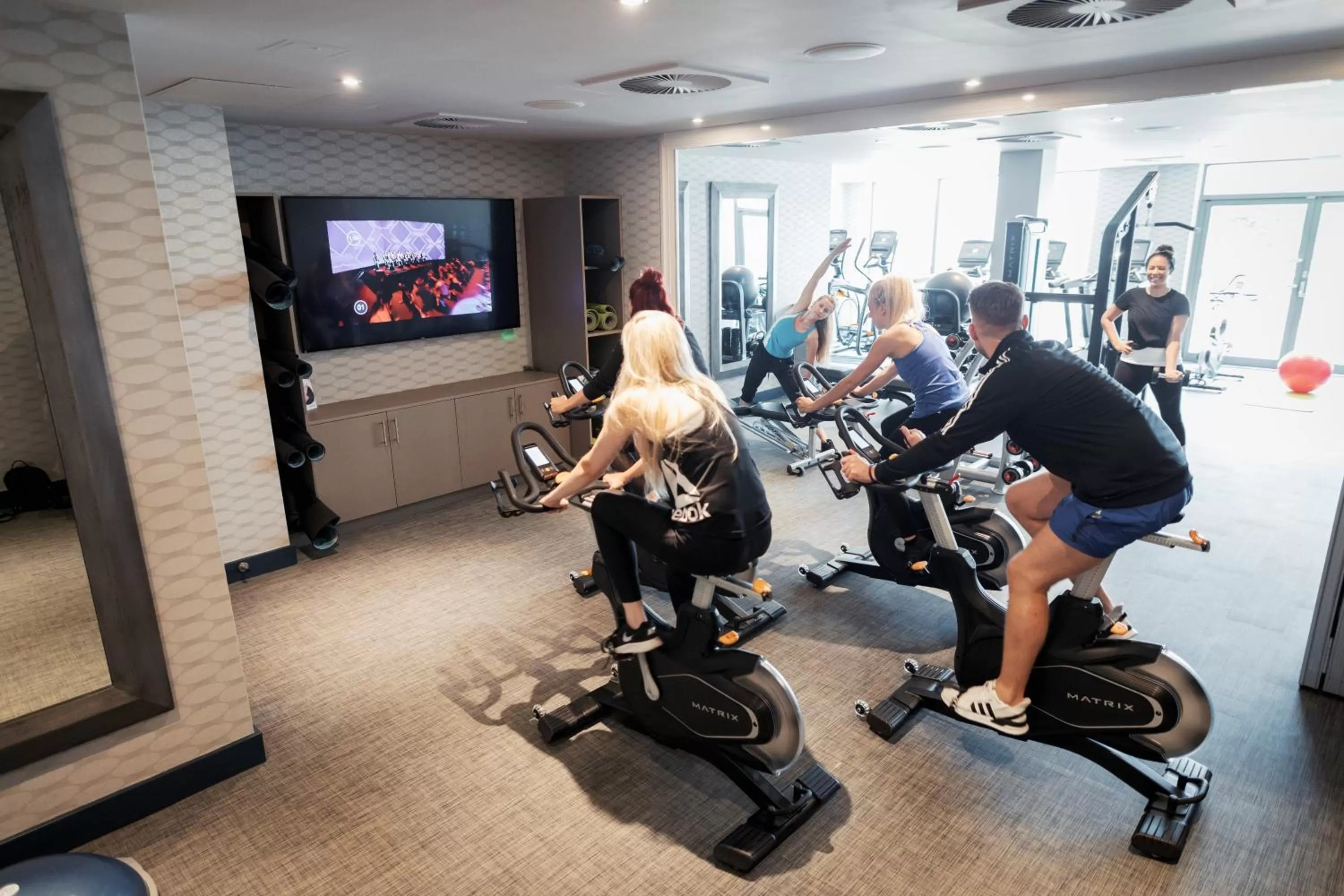 Fitness centre/facilities in voco Winchester Hotel & Spa by IHG
