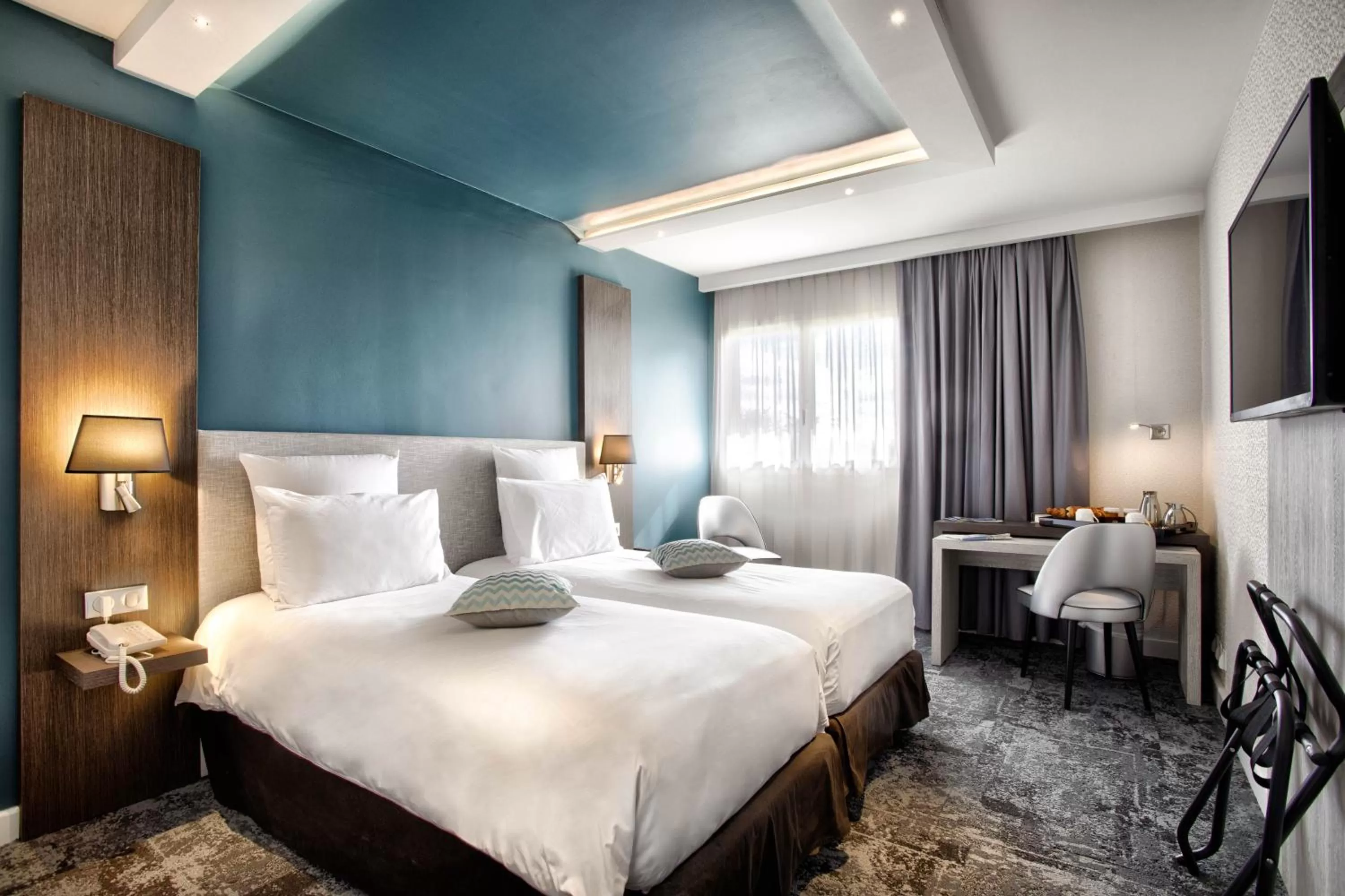 Bedroom, Bed in Mercure Cabourg Hôtel & Spa