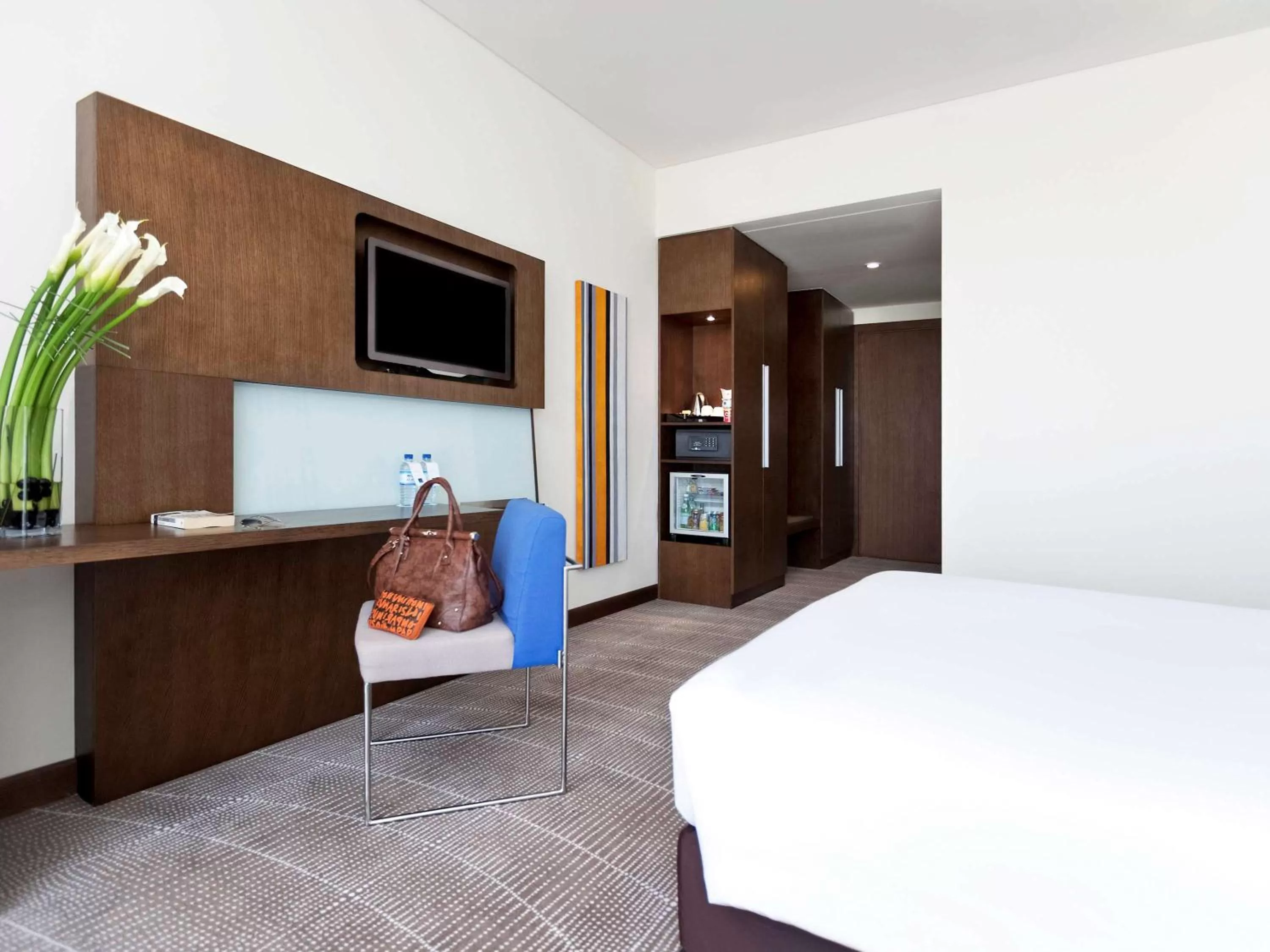 Photo of the whole room, Bed in Novotel Abu Dhabi Gate