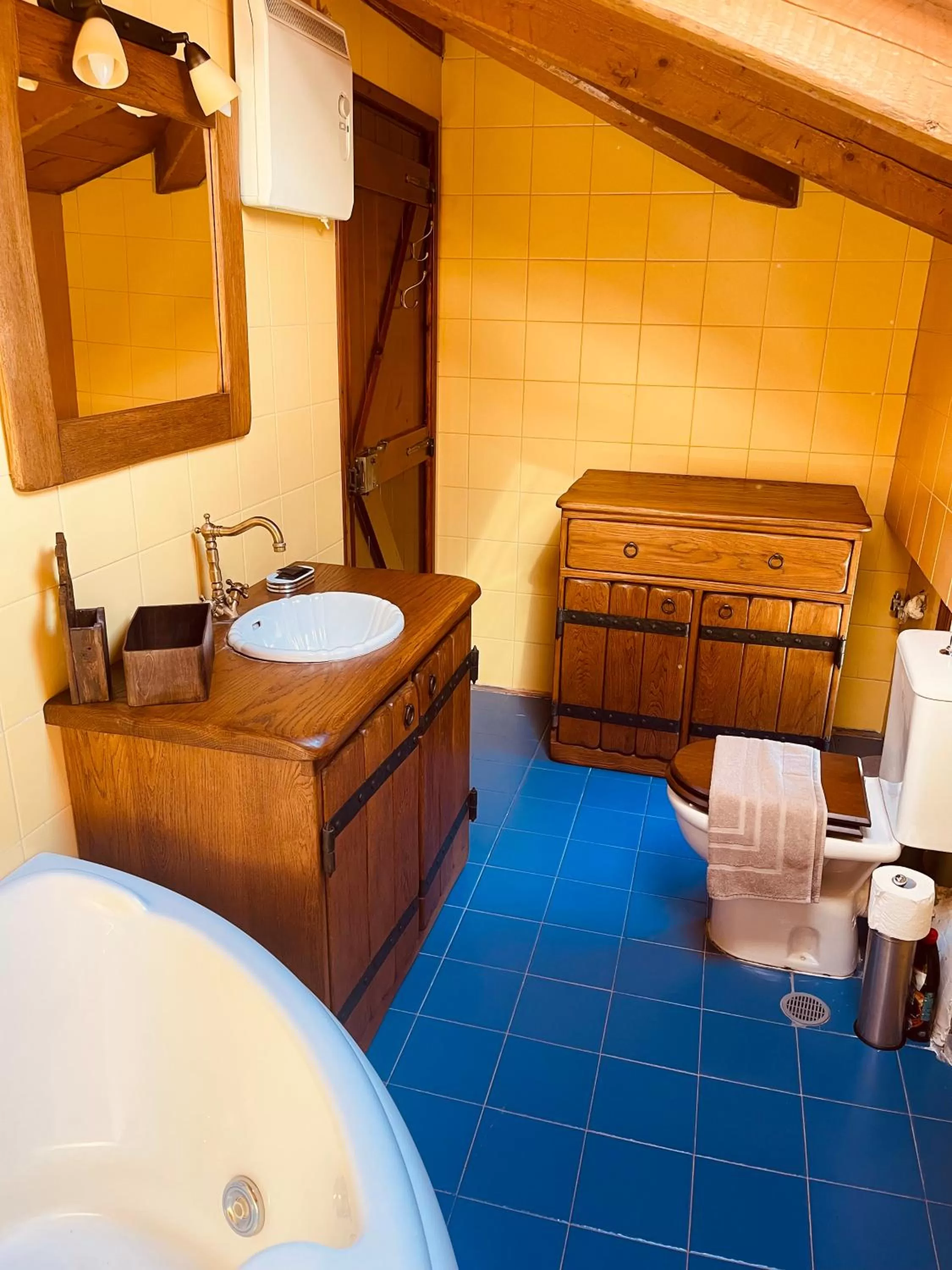 Bathroom in Parnassos Snow Hill Chalet