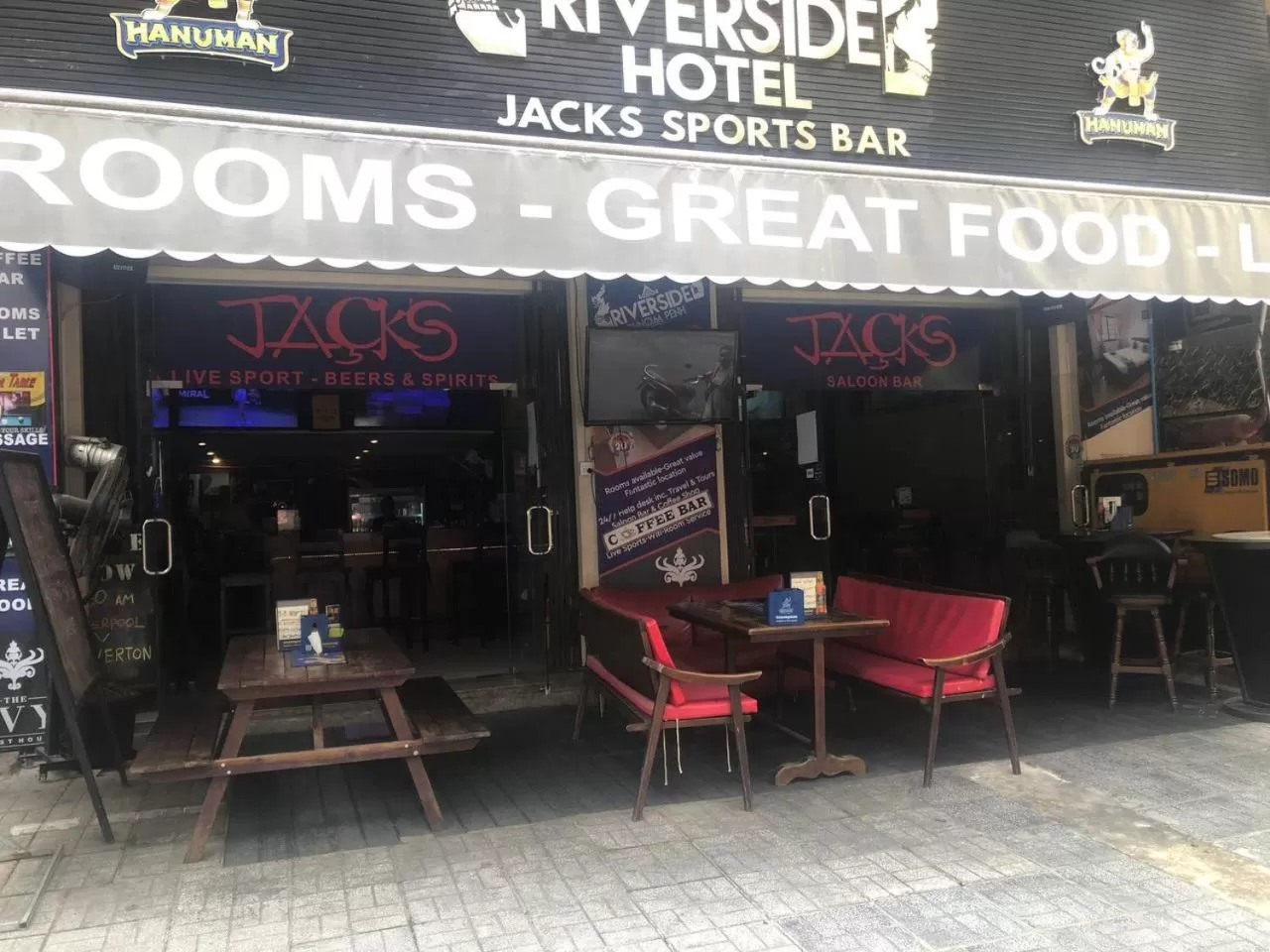 Property building in Riverside Hotel Phnom Penh