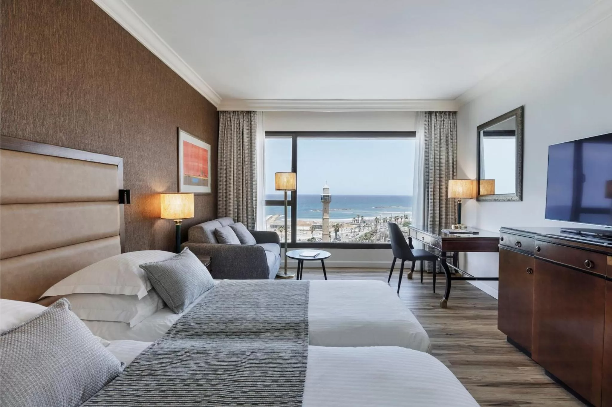 Photo of the whole room, Bed in InterContinental David Tel Aviv by IHG