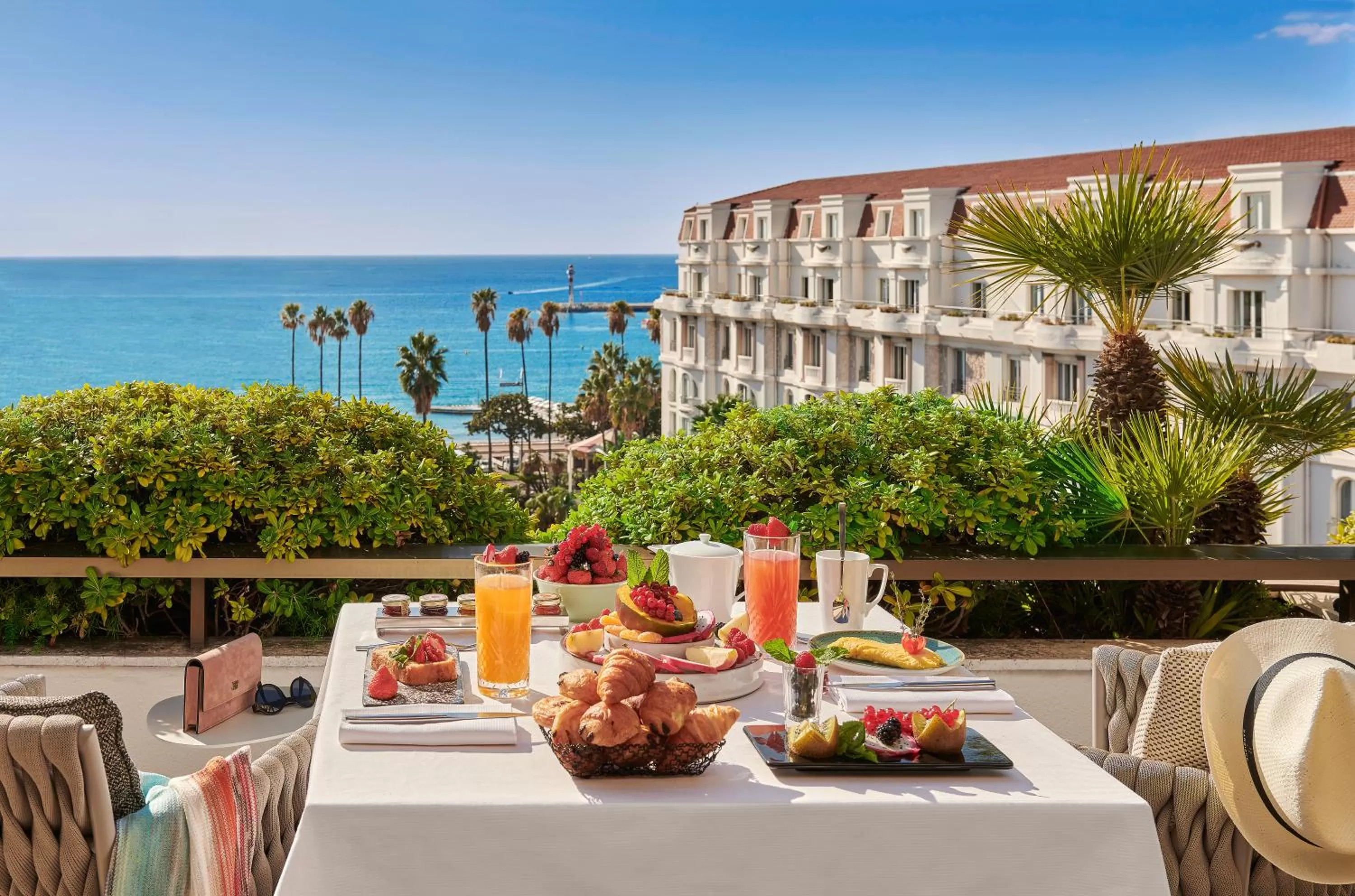 Balcony/Terrace in Hôtel Barrière Le Gray d'Albion