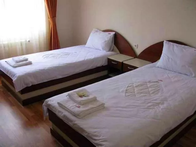 Bed in Hotel Nakra