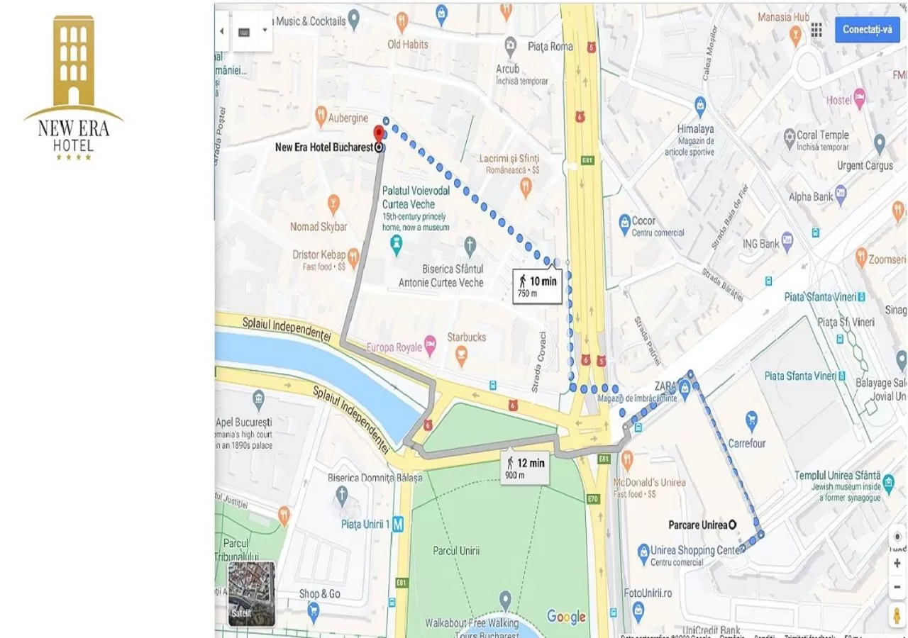 Other in New Era Hotel Old Town Party Zone Bucharest- parking with fee nearby - NOT at the hotel !