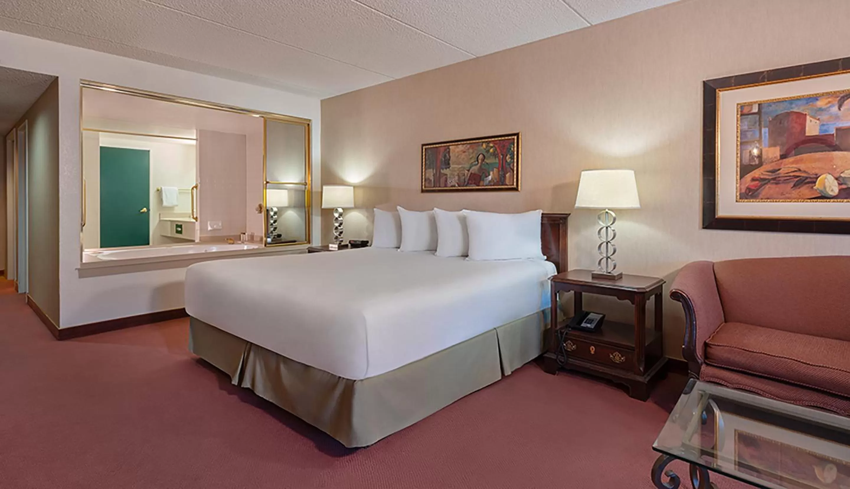 Bed in Tropicana Laughlin, A Caesars Destination