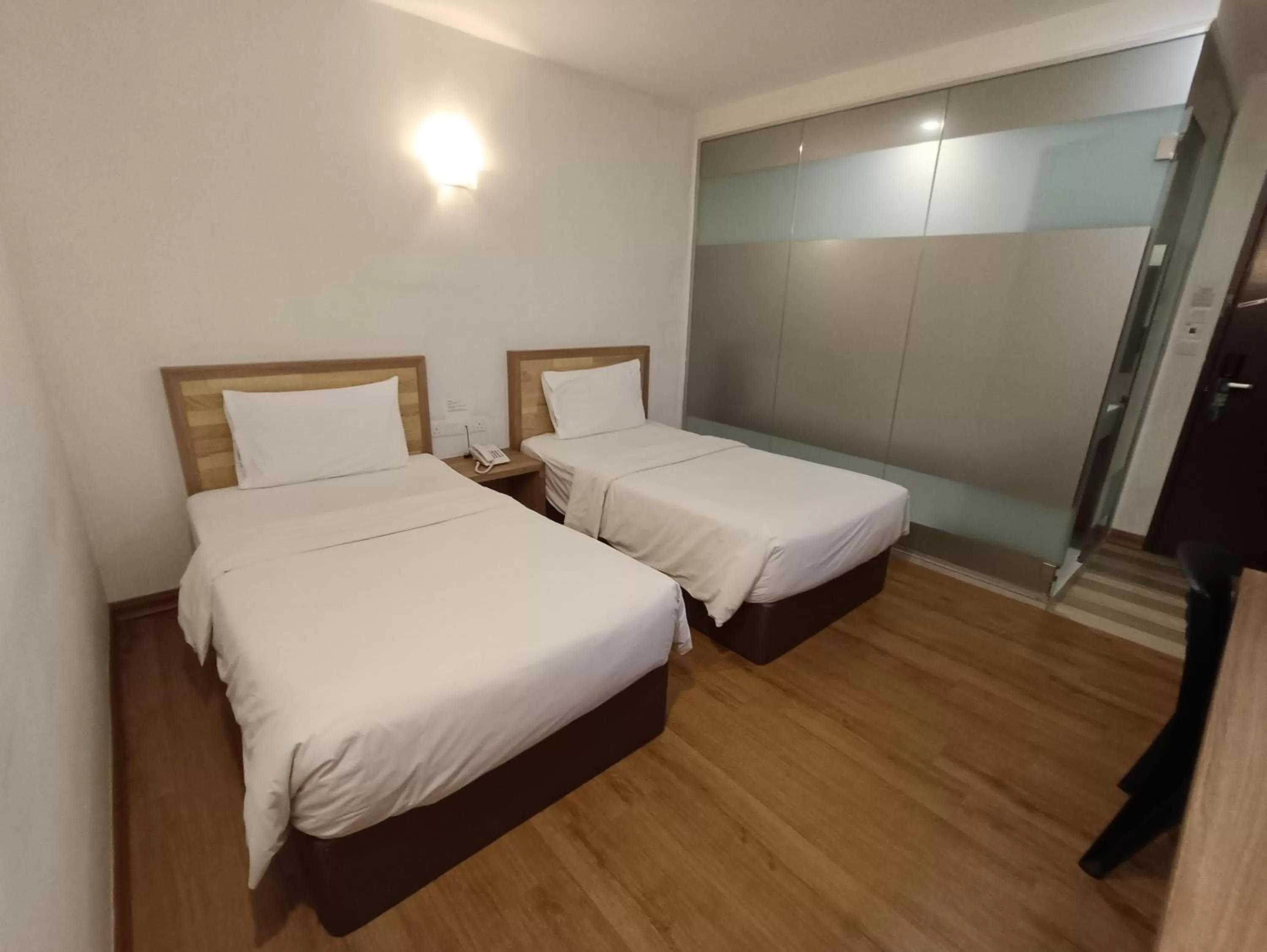 Bed in Greencity Hotel