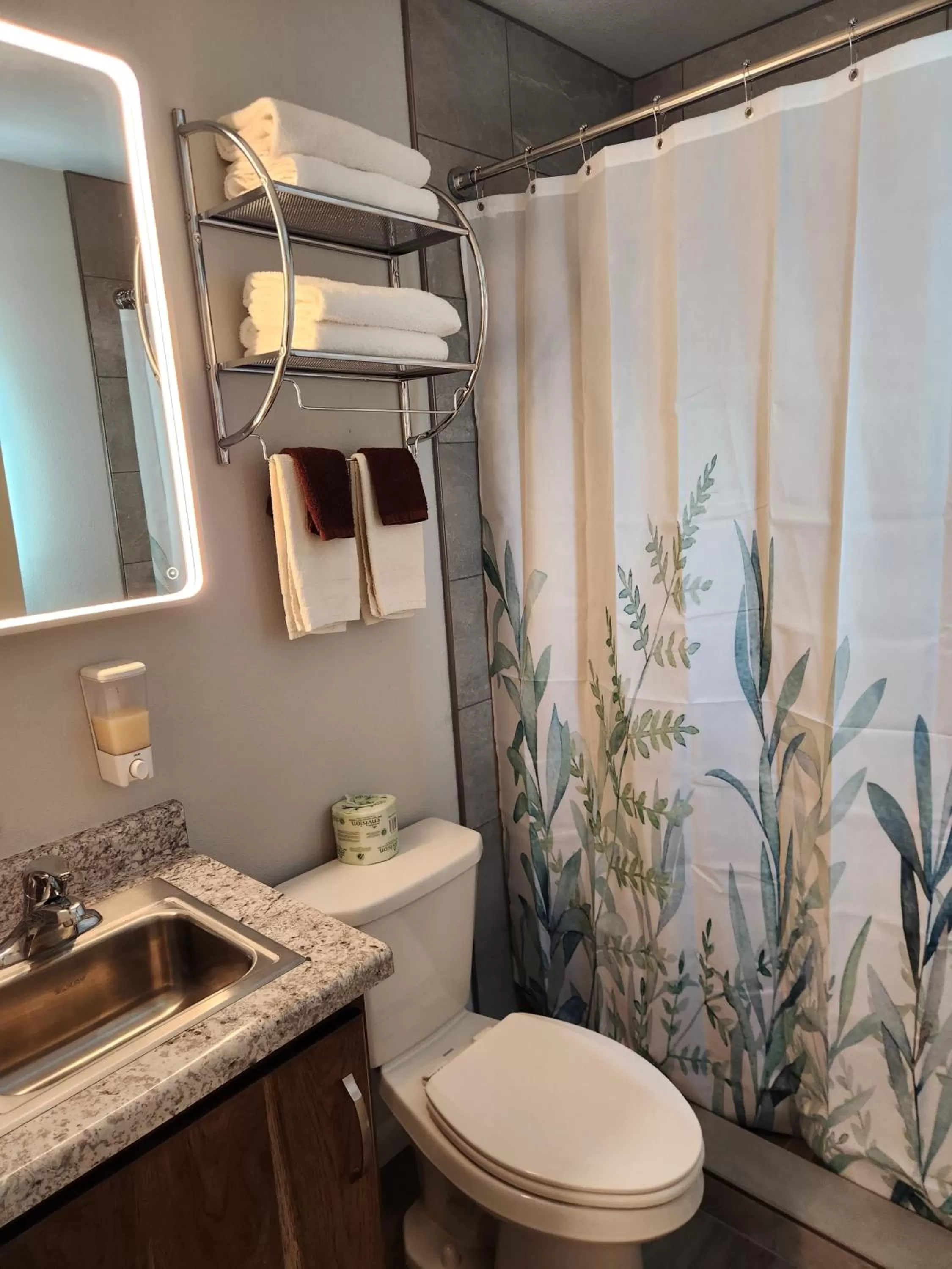 Shower in Aquarius Inn