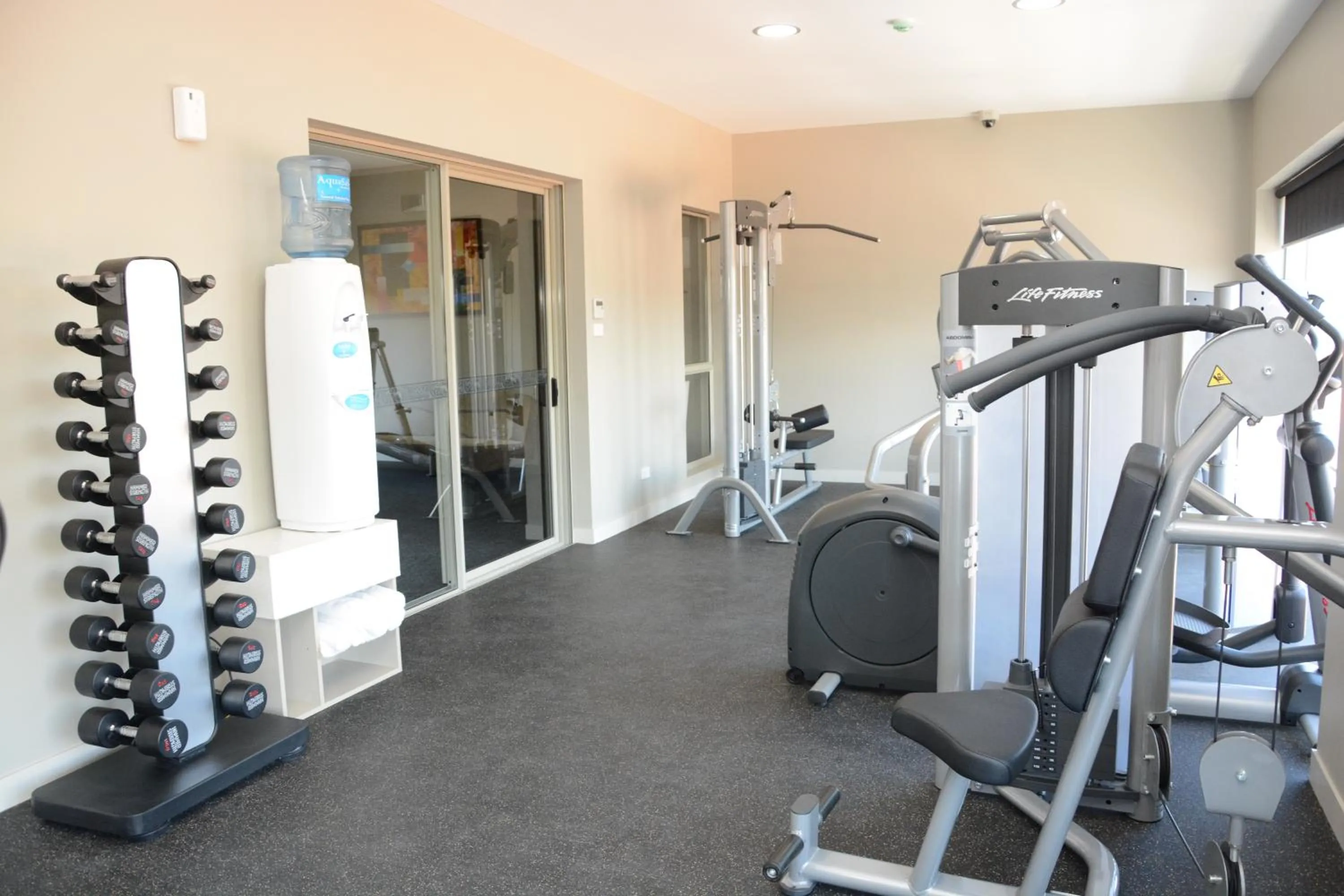 Fitness centre/facilities in Ratsun Nadi Airport Apartment Hotel