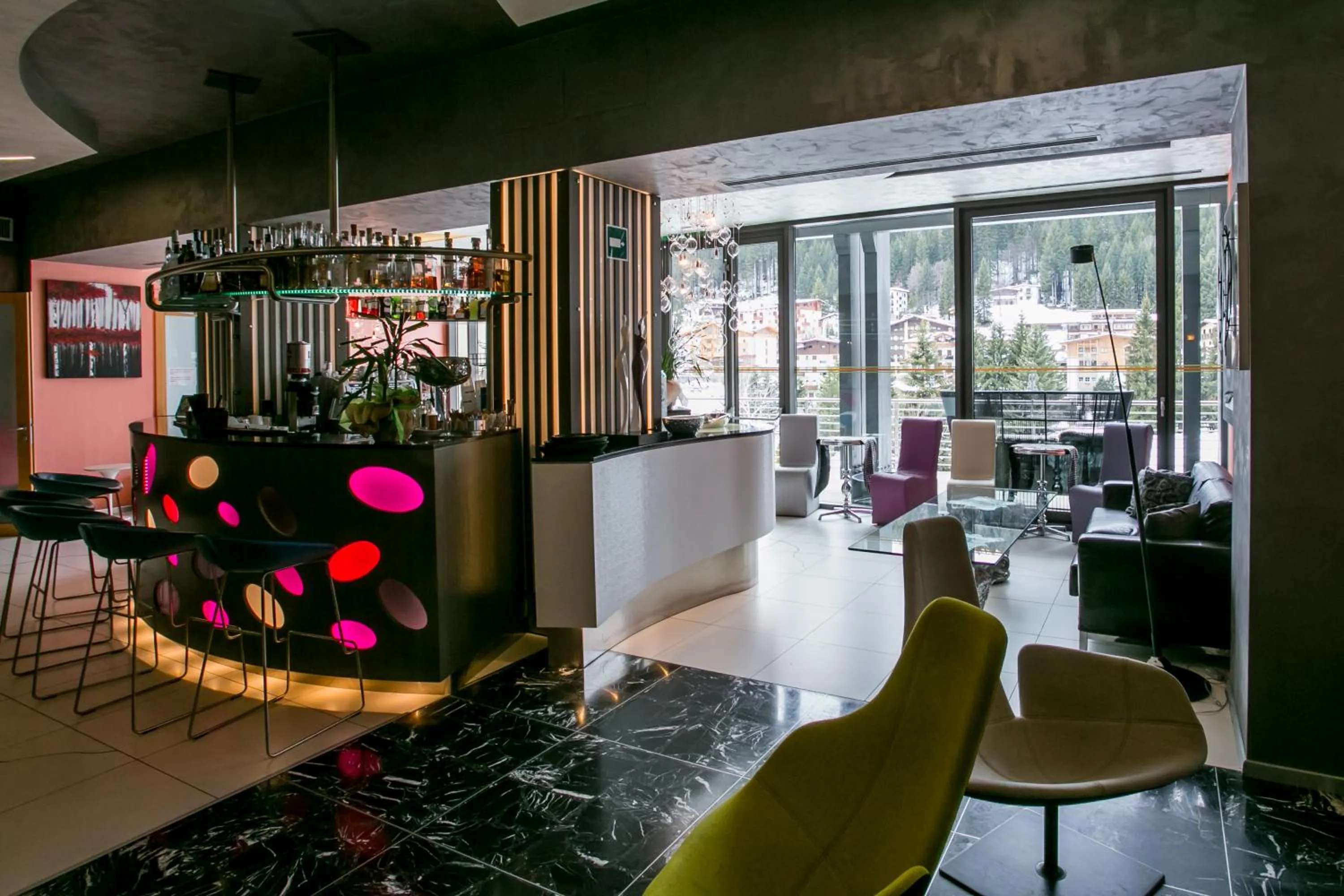 Living room in Design Oberosler Hotel