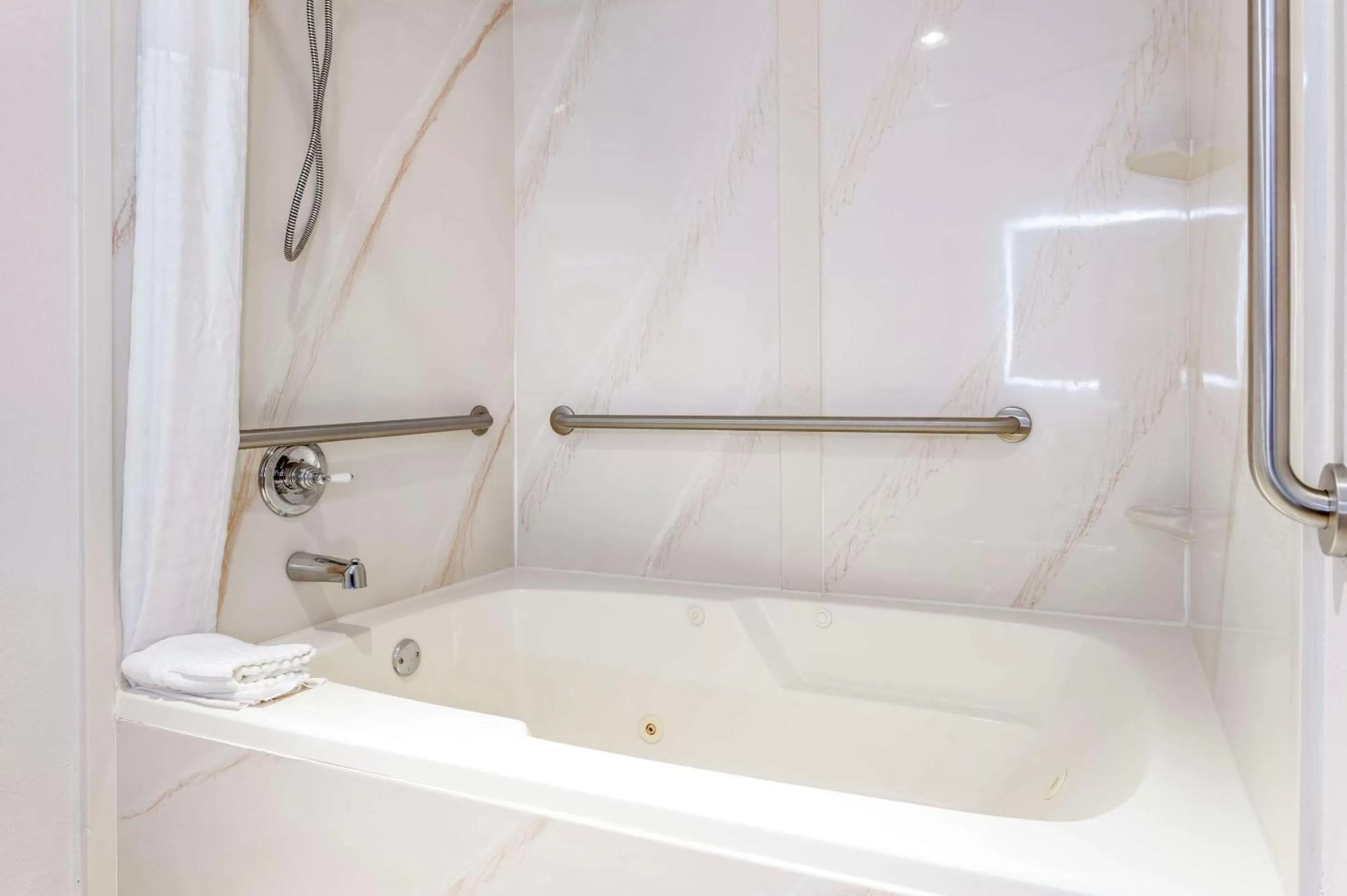 Shower in Comfort Inn Edinburgh - Columbus