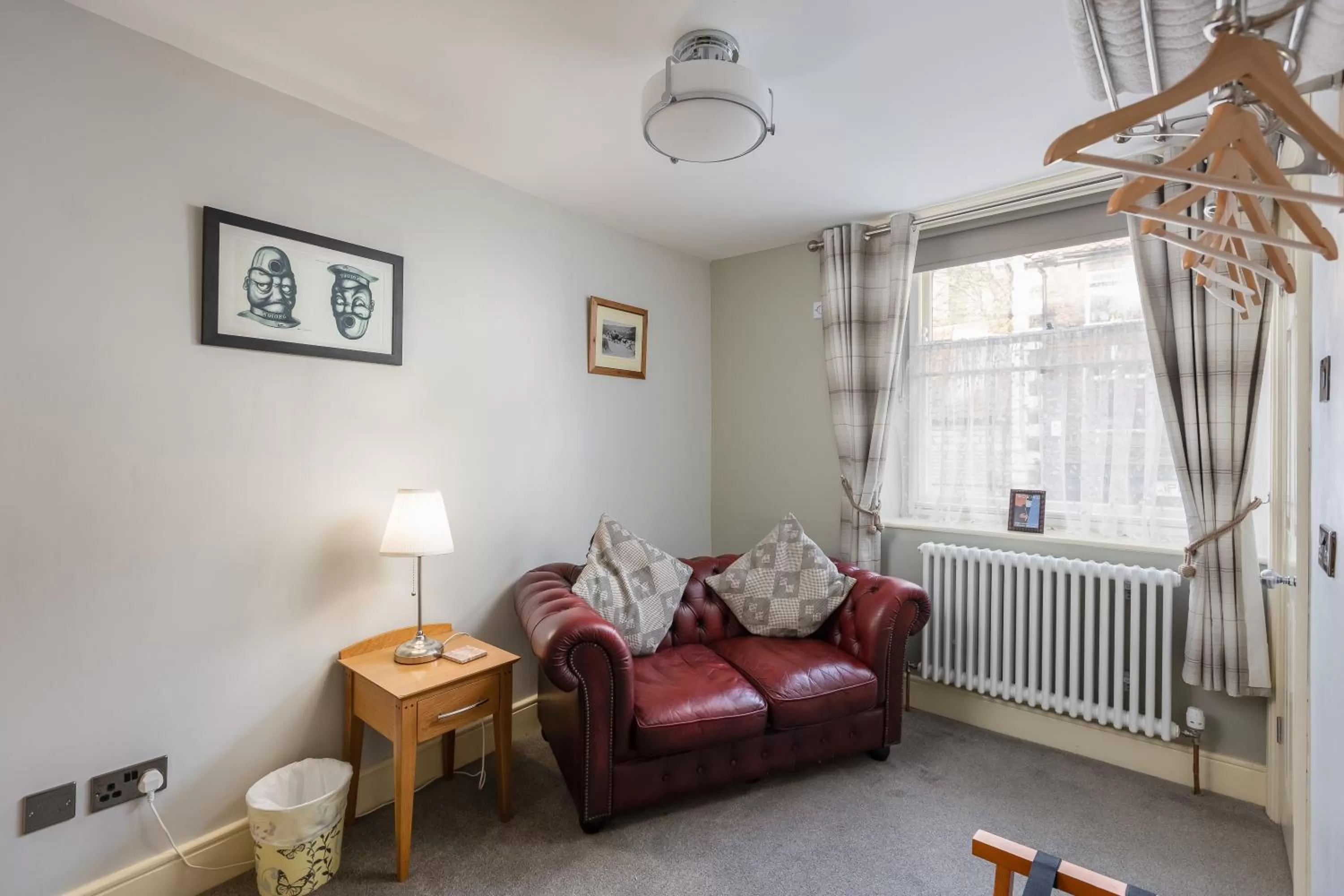 Seating area in The Black Swan Inn