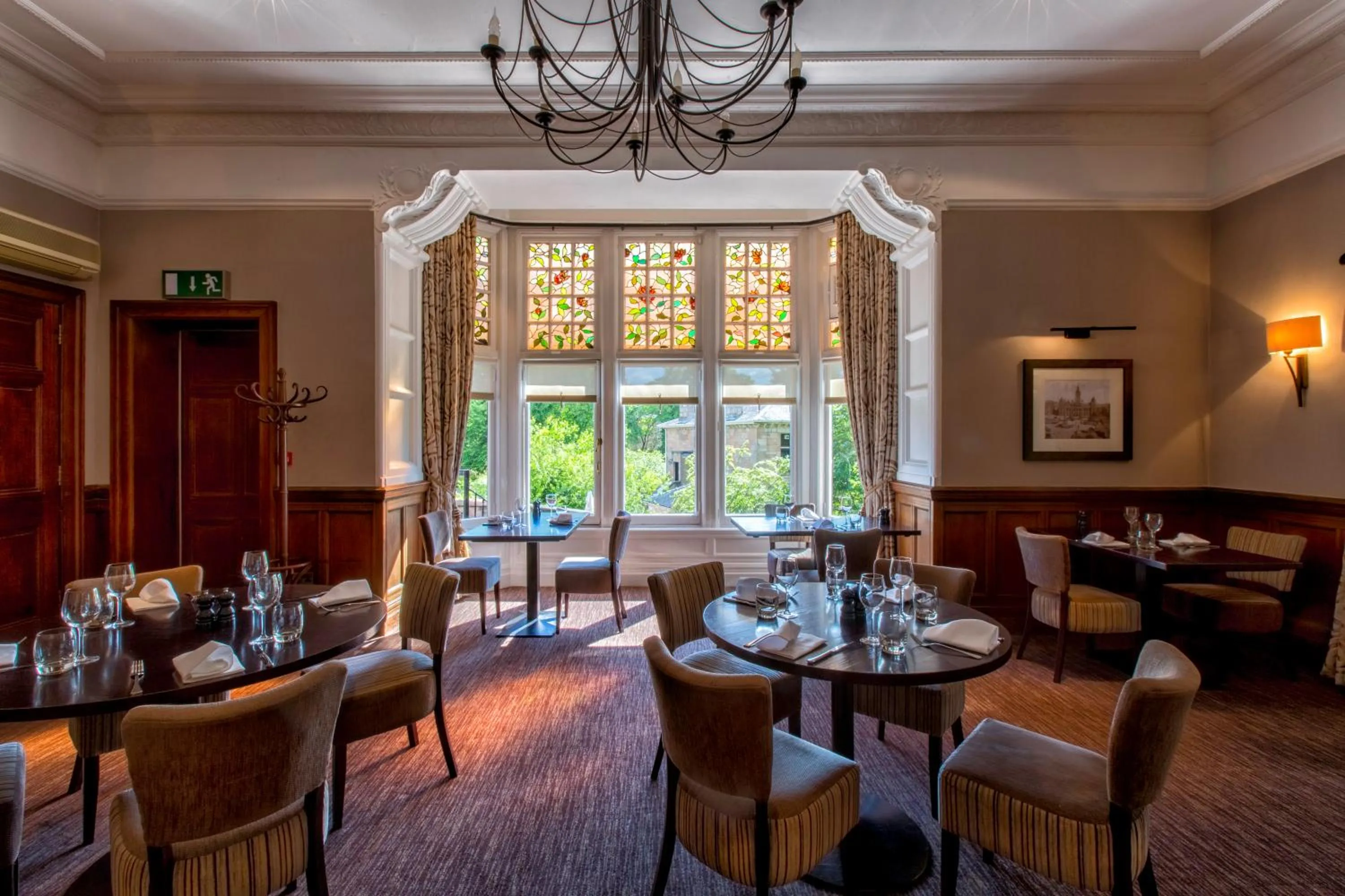 Restaurant/places to eat in Sherbrooke Castle Hotel