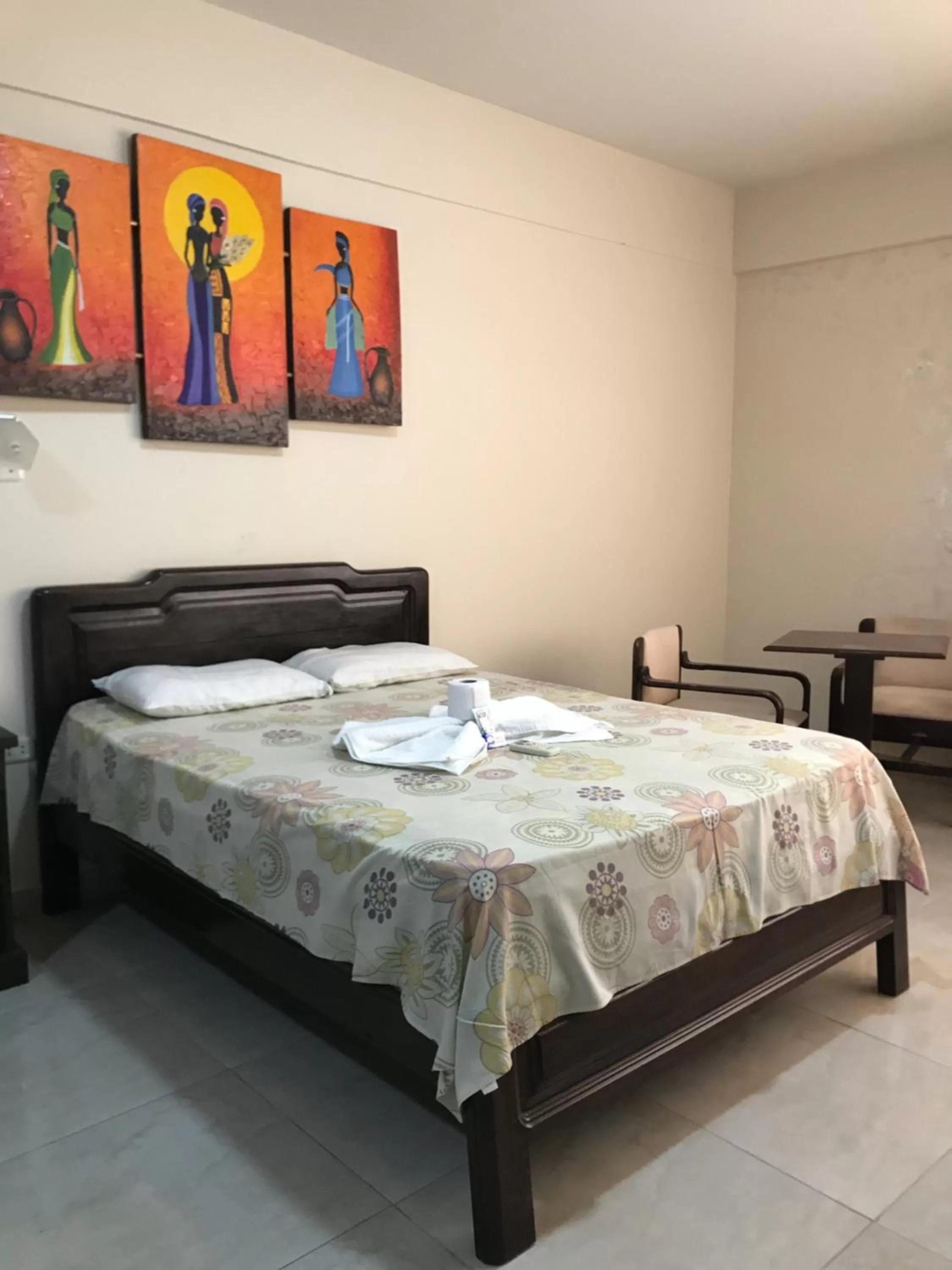 Bed in Hotel Viru Viru II