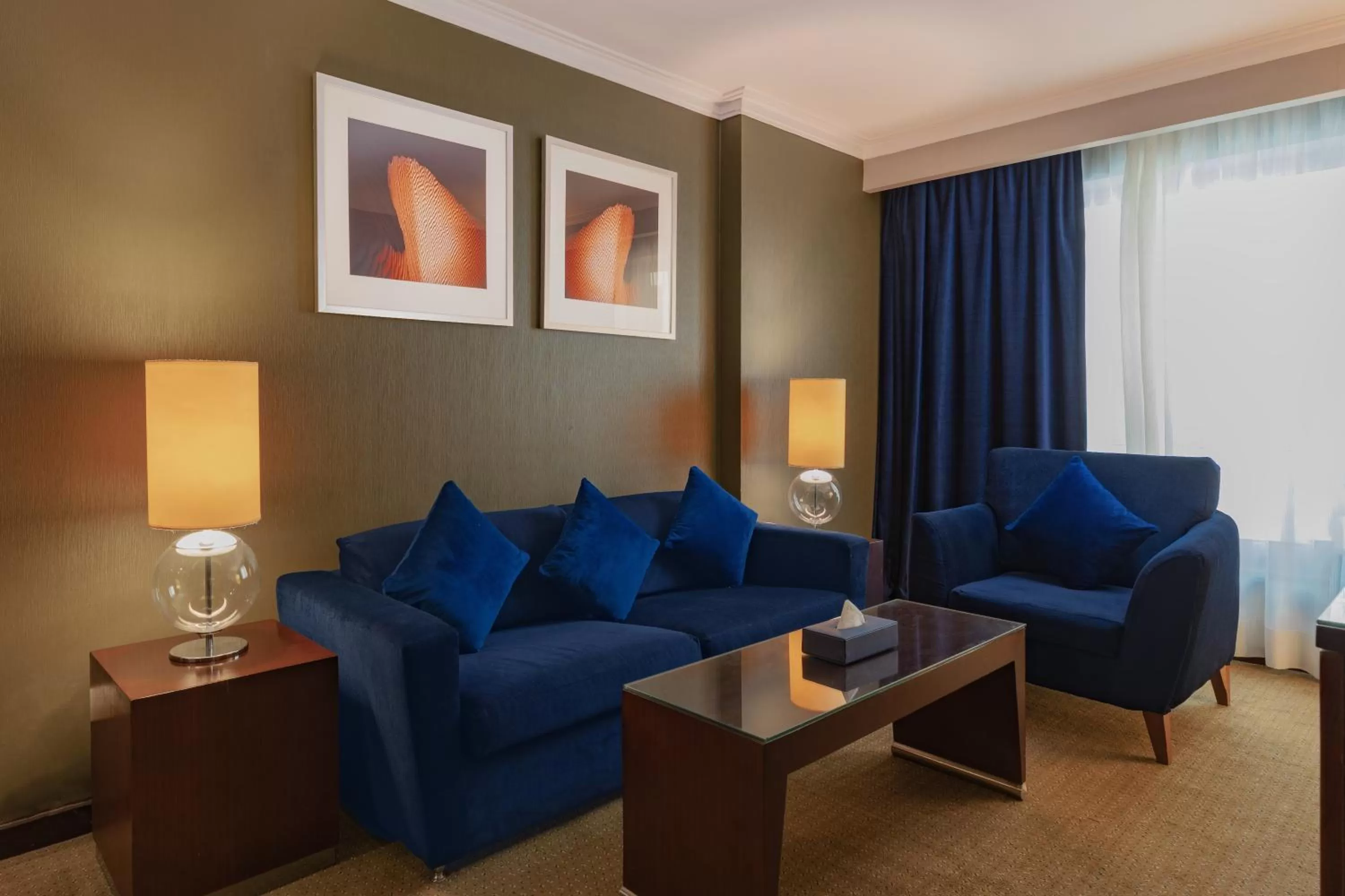 Living room in Radisson Blu Hotel, Cairo Heliopolis