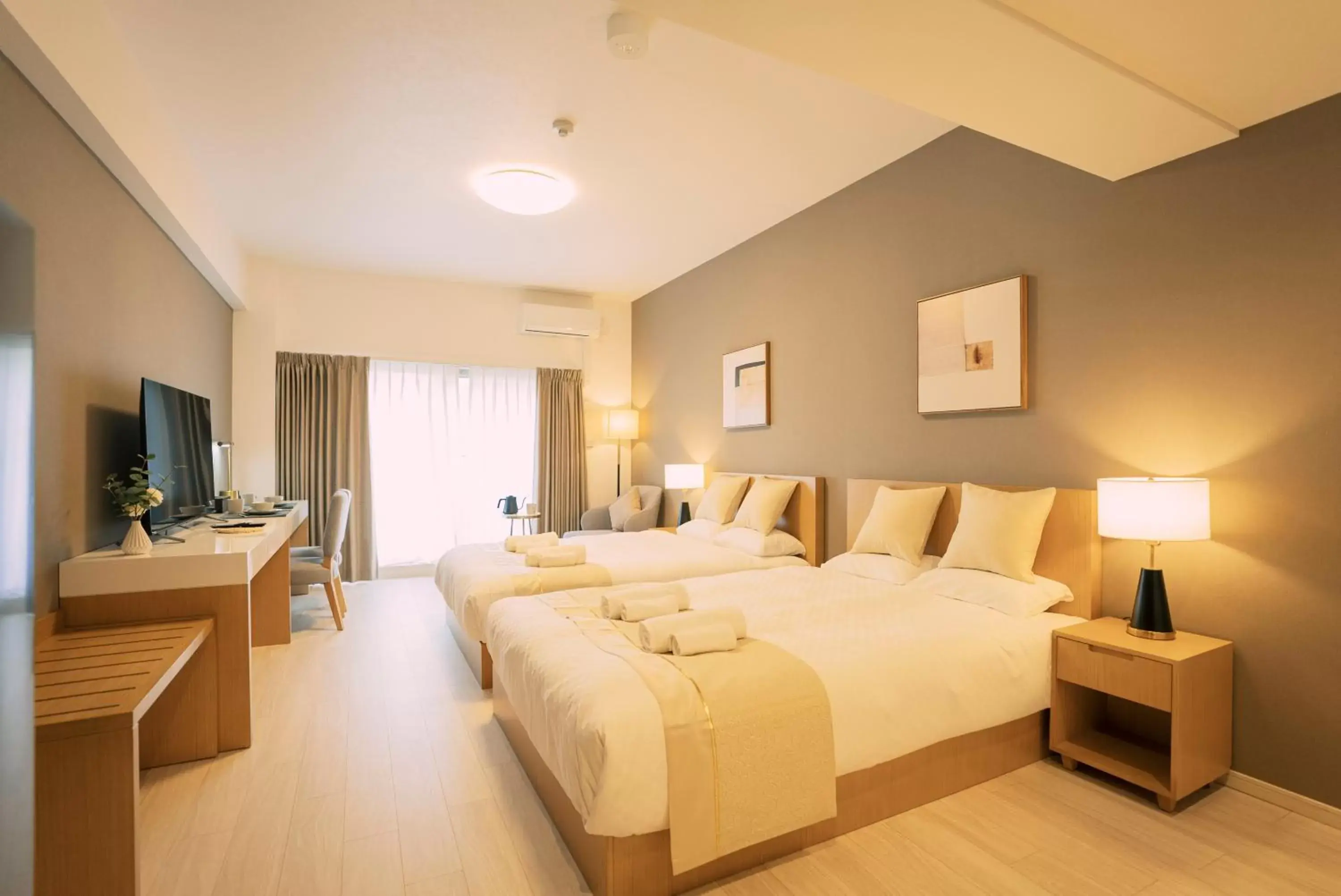 Standard Twin Room - single occupancy in 谷町君 HOTEL 恵美須町72 Standard Twin Room - single occupancy in 谷町君 HOTEL 恵美須町72