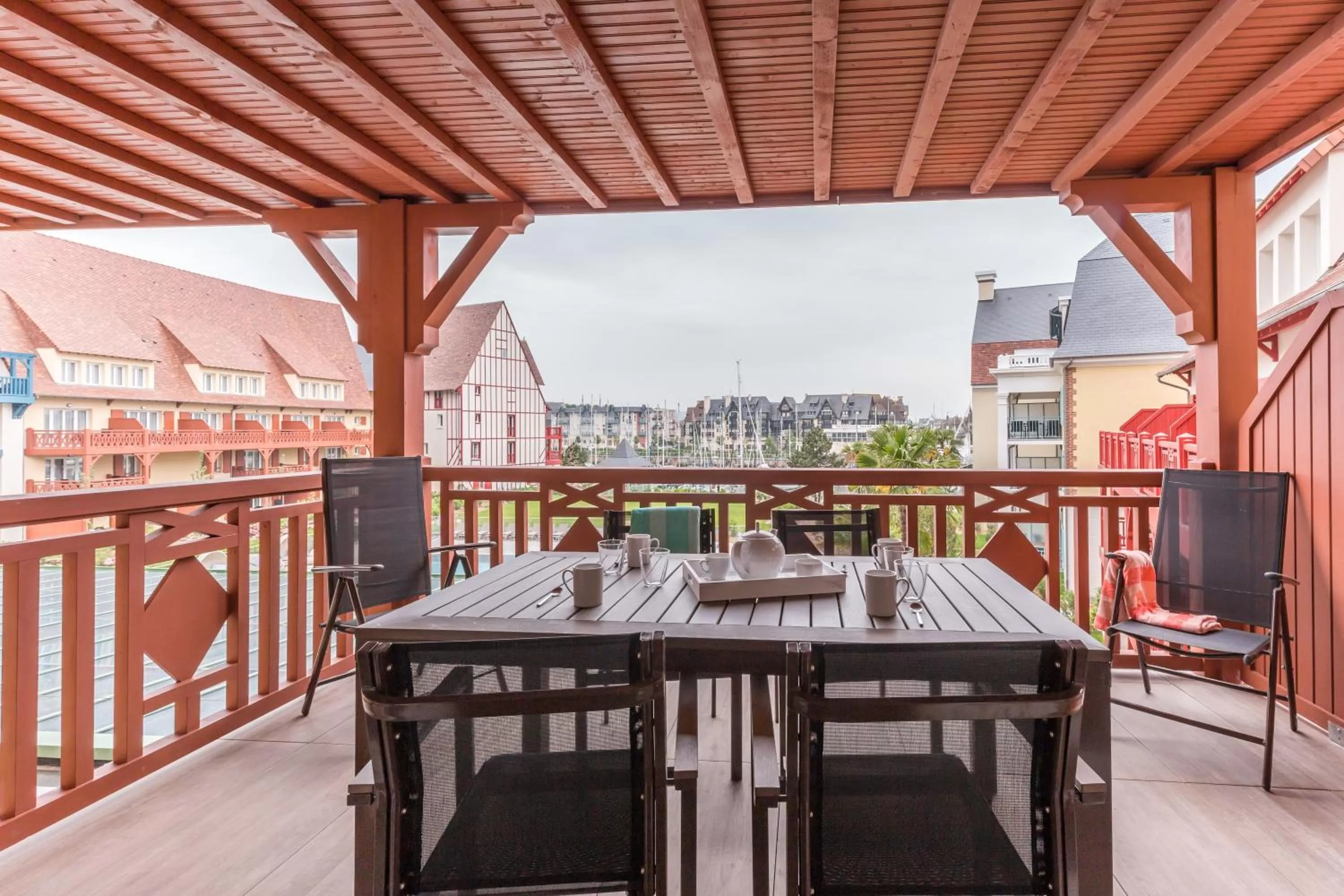 Property building in Résidence Pierre & Vacances Premium Presqu'Ile de la Touques