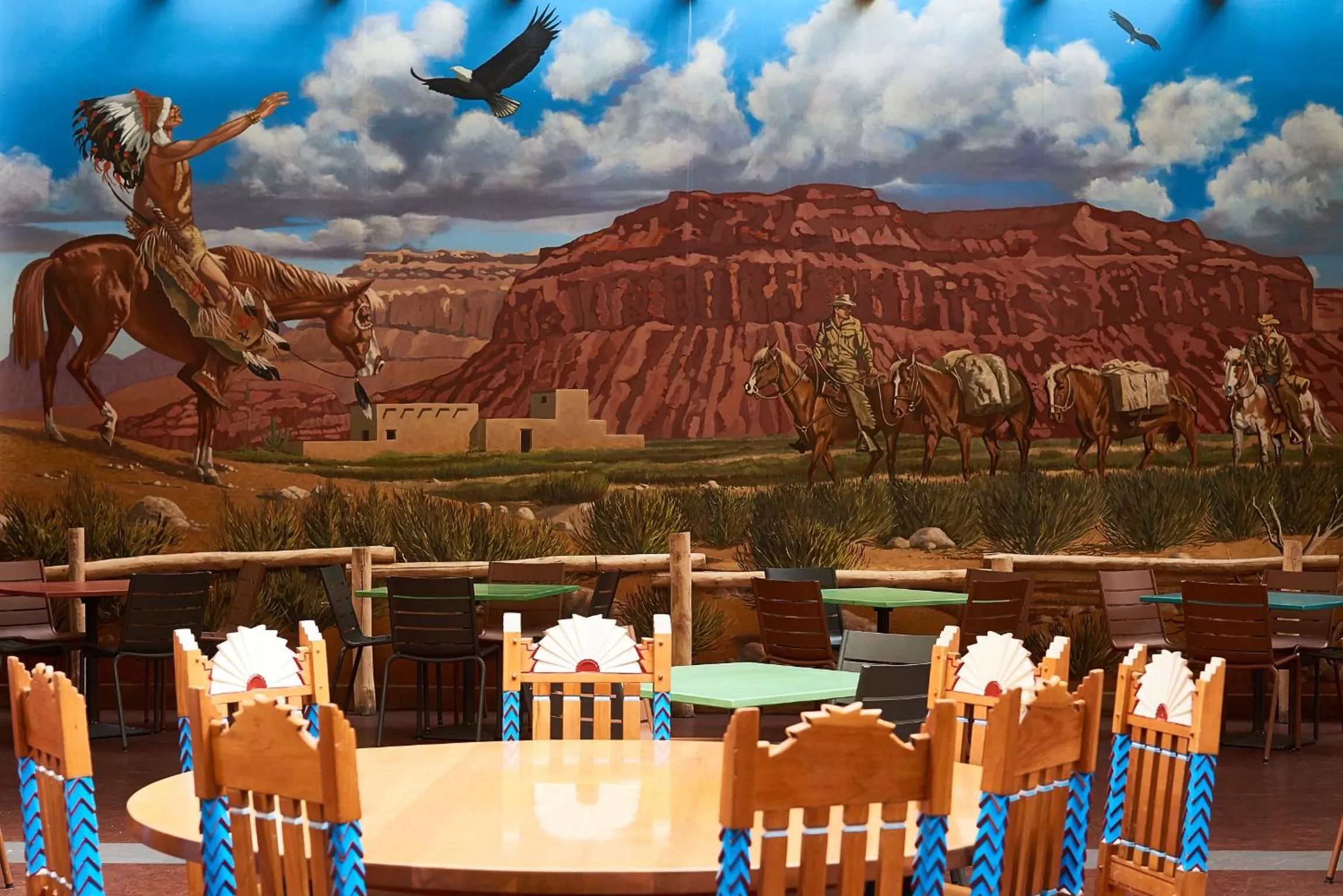 Restaurant/places to eat in Disney Hotel Santa Fe