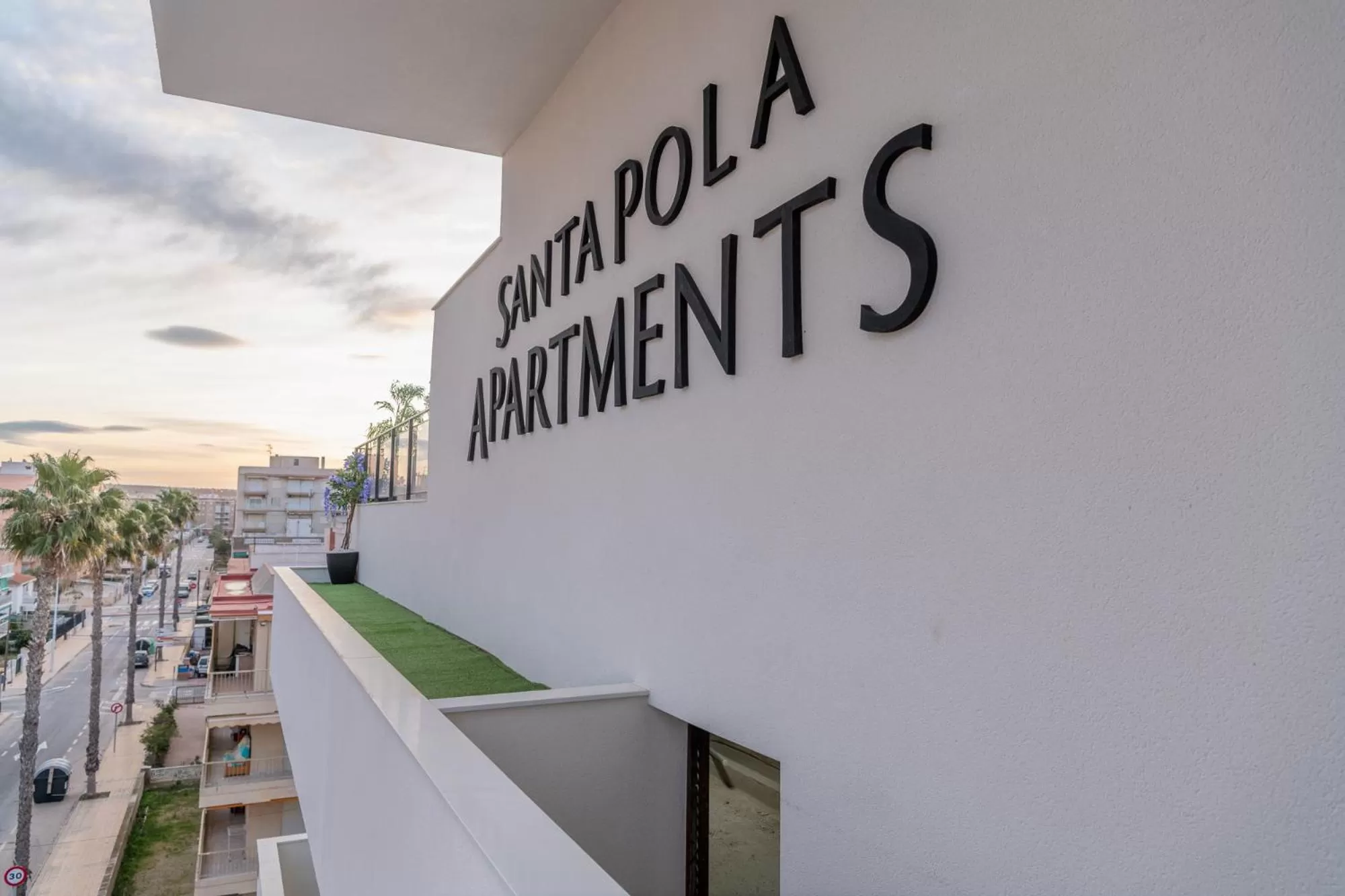 Property logo or sign in Santa Pola Apartments