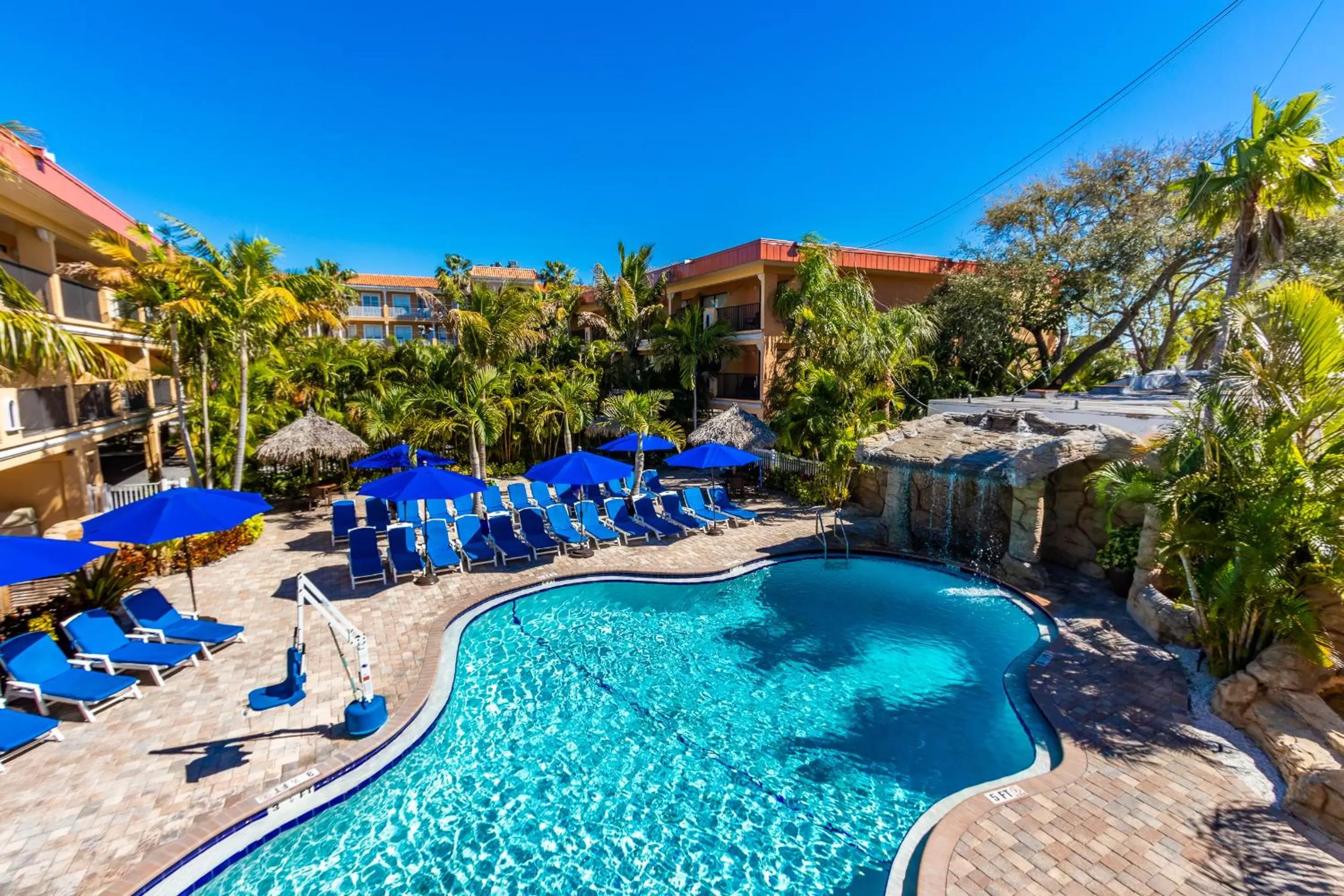 Pool View in Coconut Cove All Suite Hotel