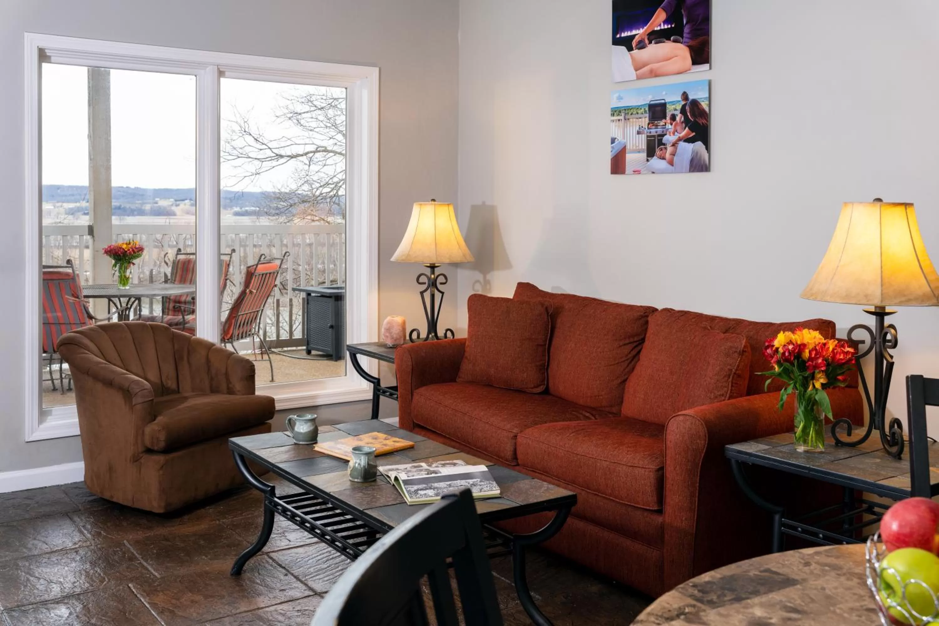 Living room in Hermann Hill