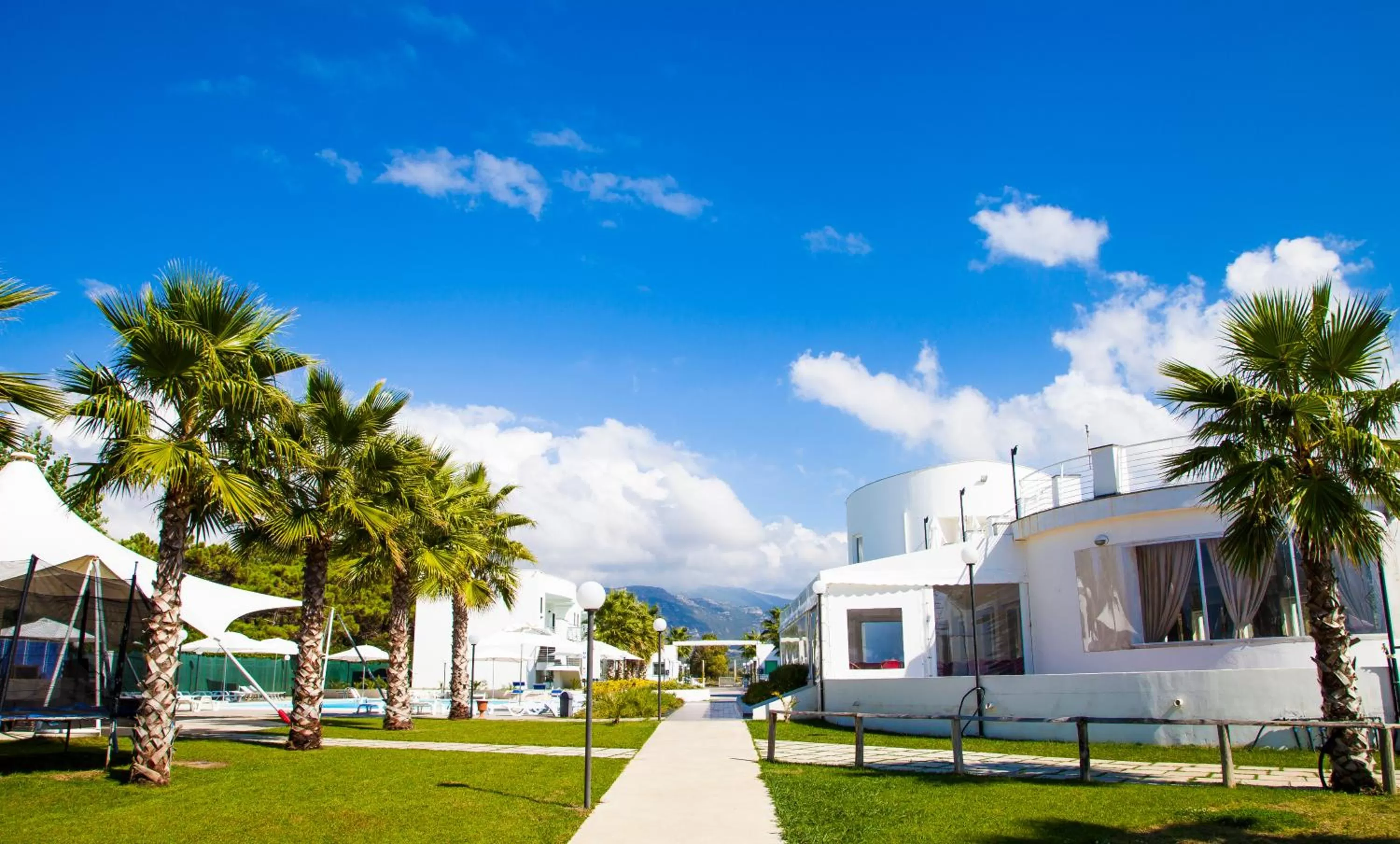 Swimming pool in Medea Beach Resort